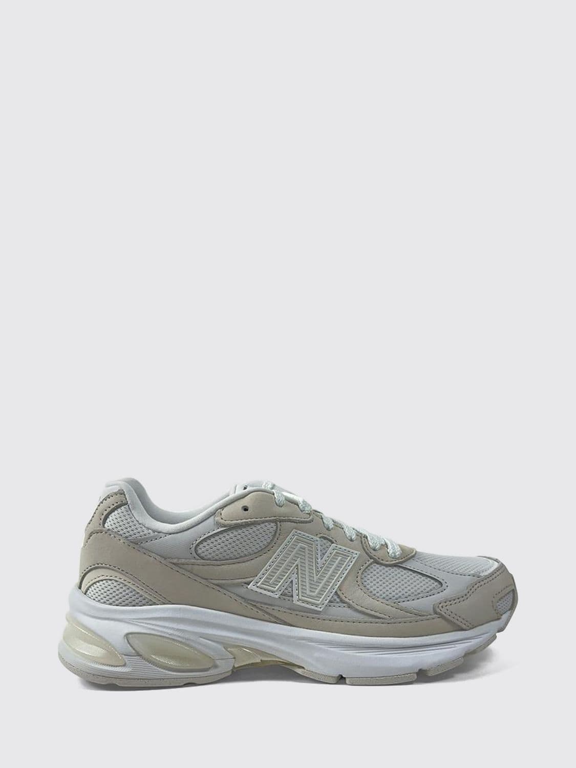 Comme Des Garçons Homme X New Balance Abzorb 2010 Leather and Mesh Sneakers