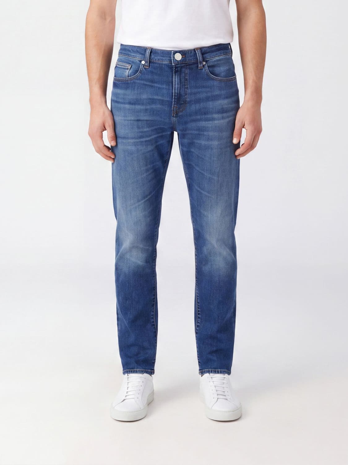 Frame L'Homme Slim Fit Cotton Denim Jeans