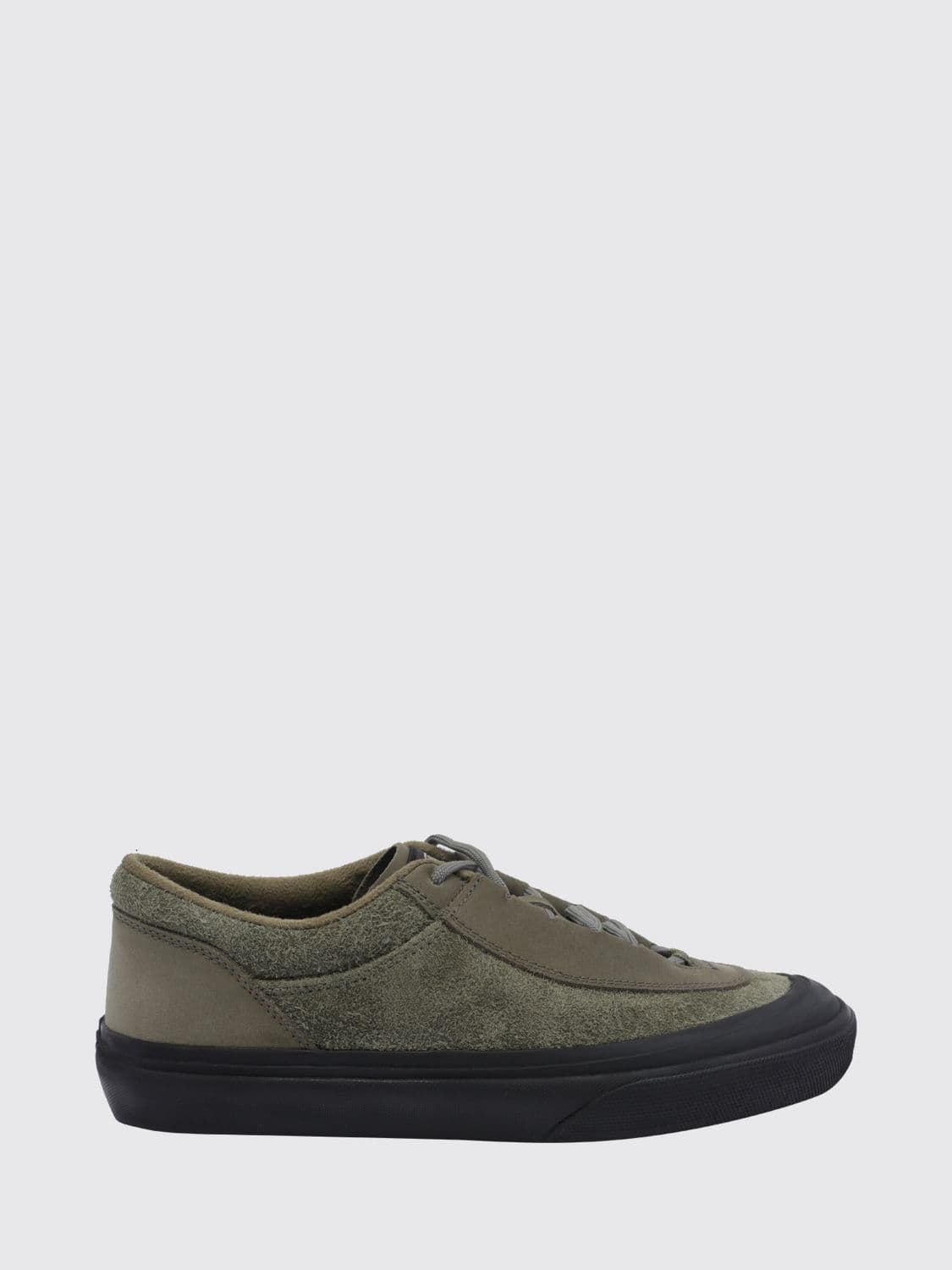 Stone Island Low-Top Trainers in Suede Calfskin with Compass Logo