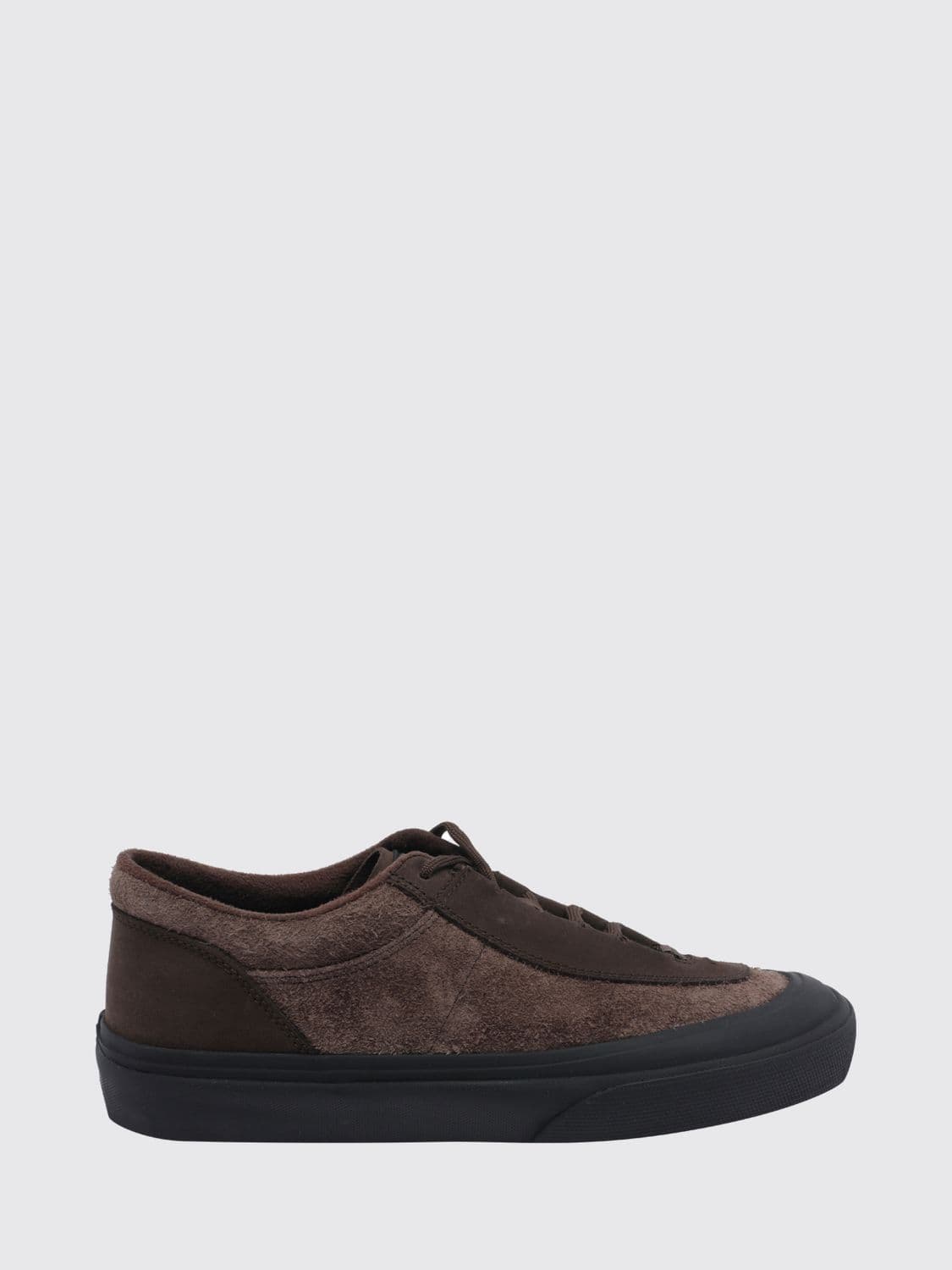 Stone Island Low-Top Trainers in Suede Calfskin with Compass Logo