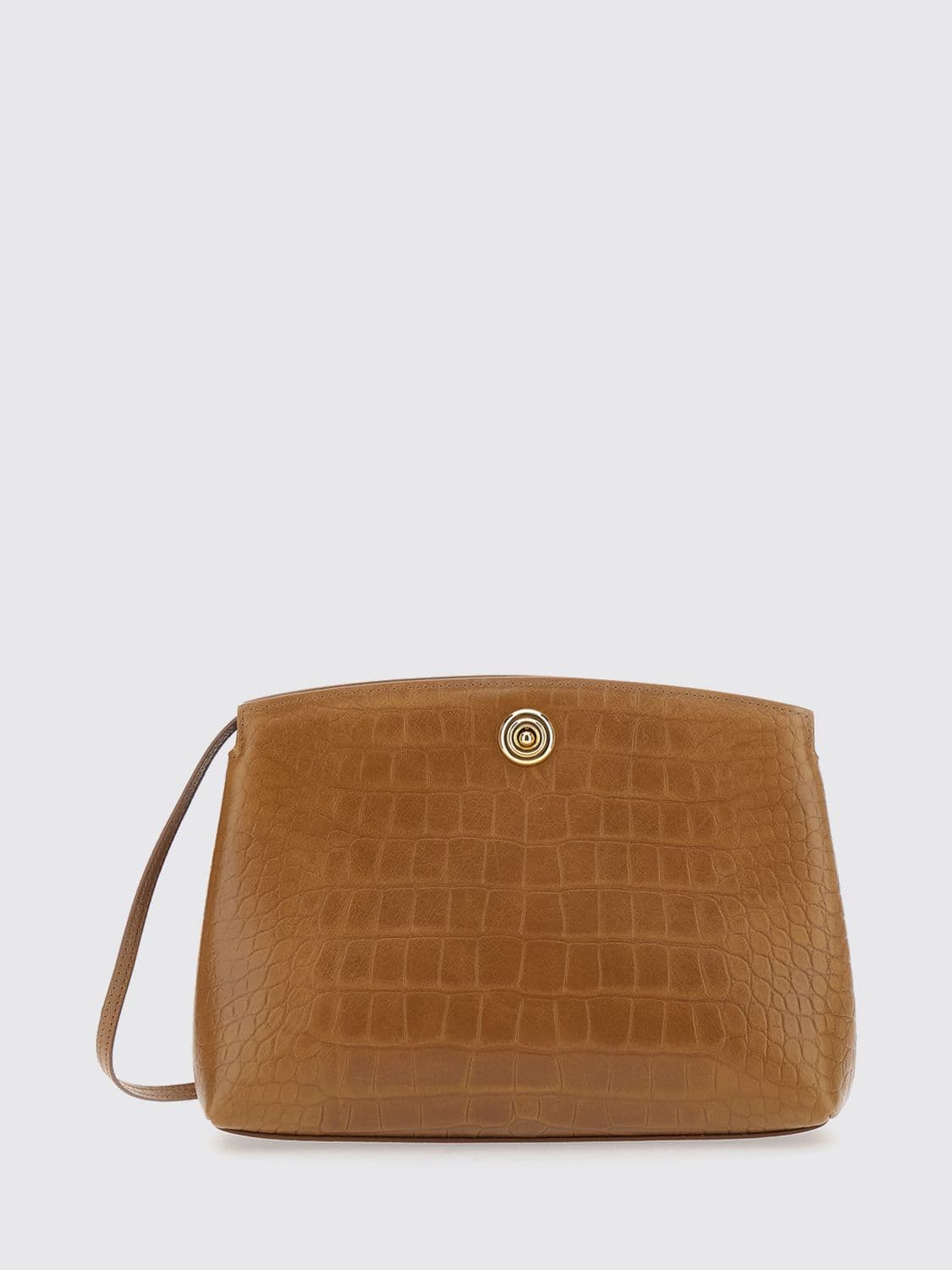 Liffner Embossed Leather Mini Handbag with Removable Shoulder Strap