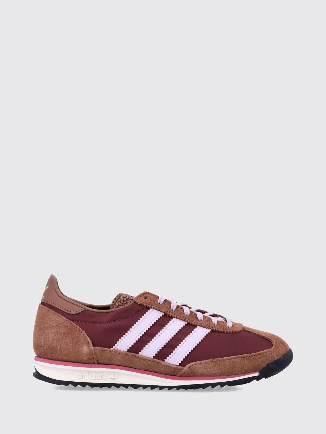 Adidas Originals SL 72 OG Sneakers in Leather and Nylon with 3-Stripes Logo