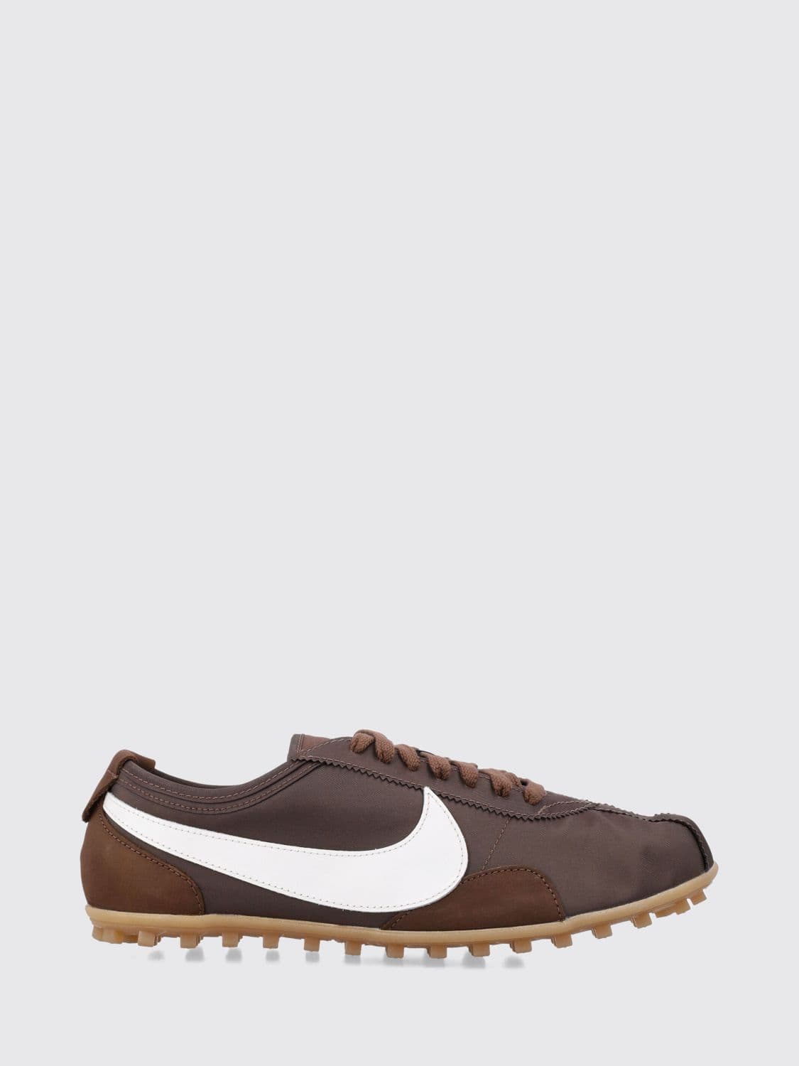 Nike Men's Moon Shoe OG Trainers in Nylon and Leather with Iconic Swoosh Logo