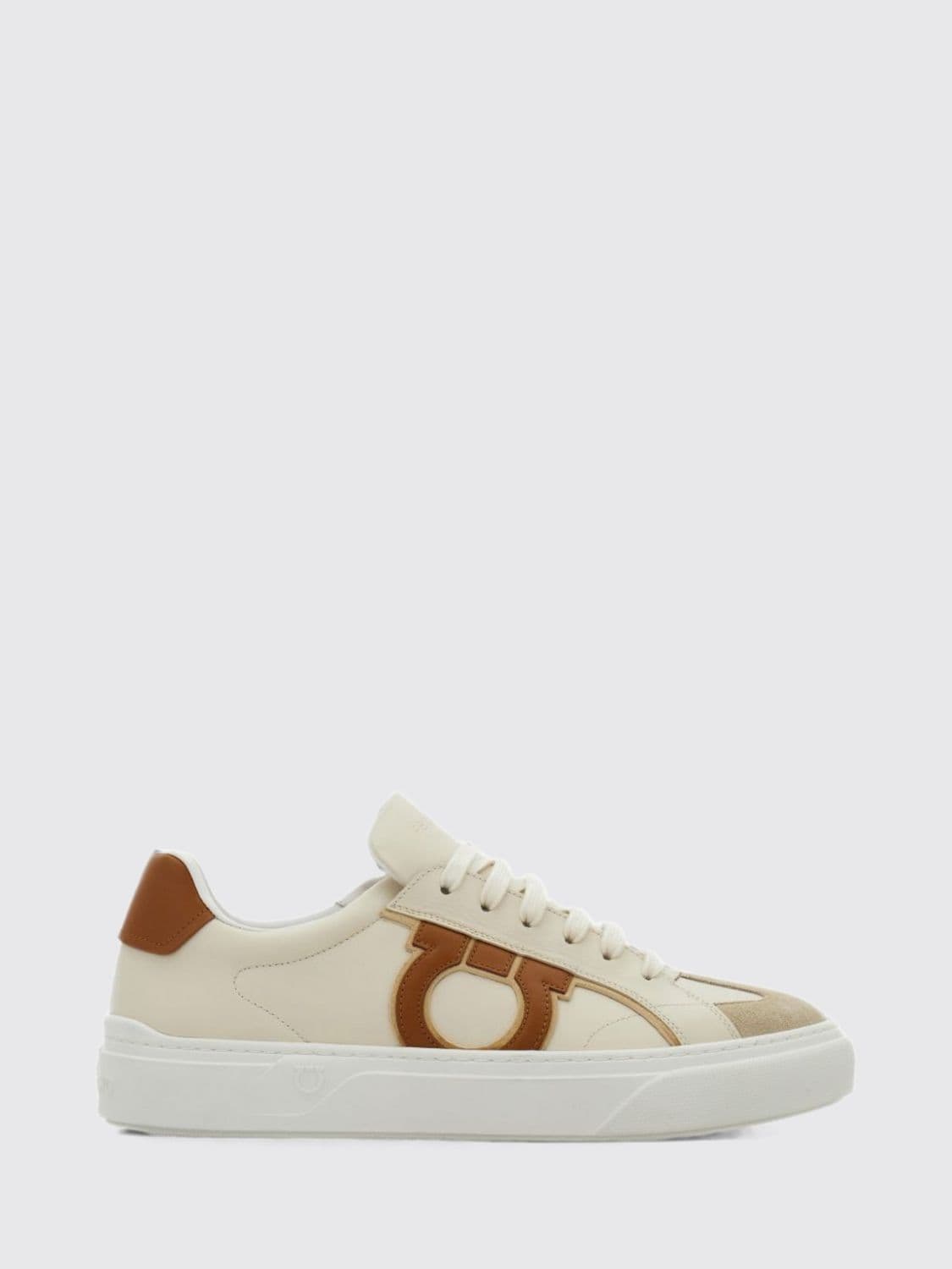 Ferragamo Sneakers Men color Ecru