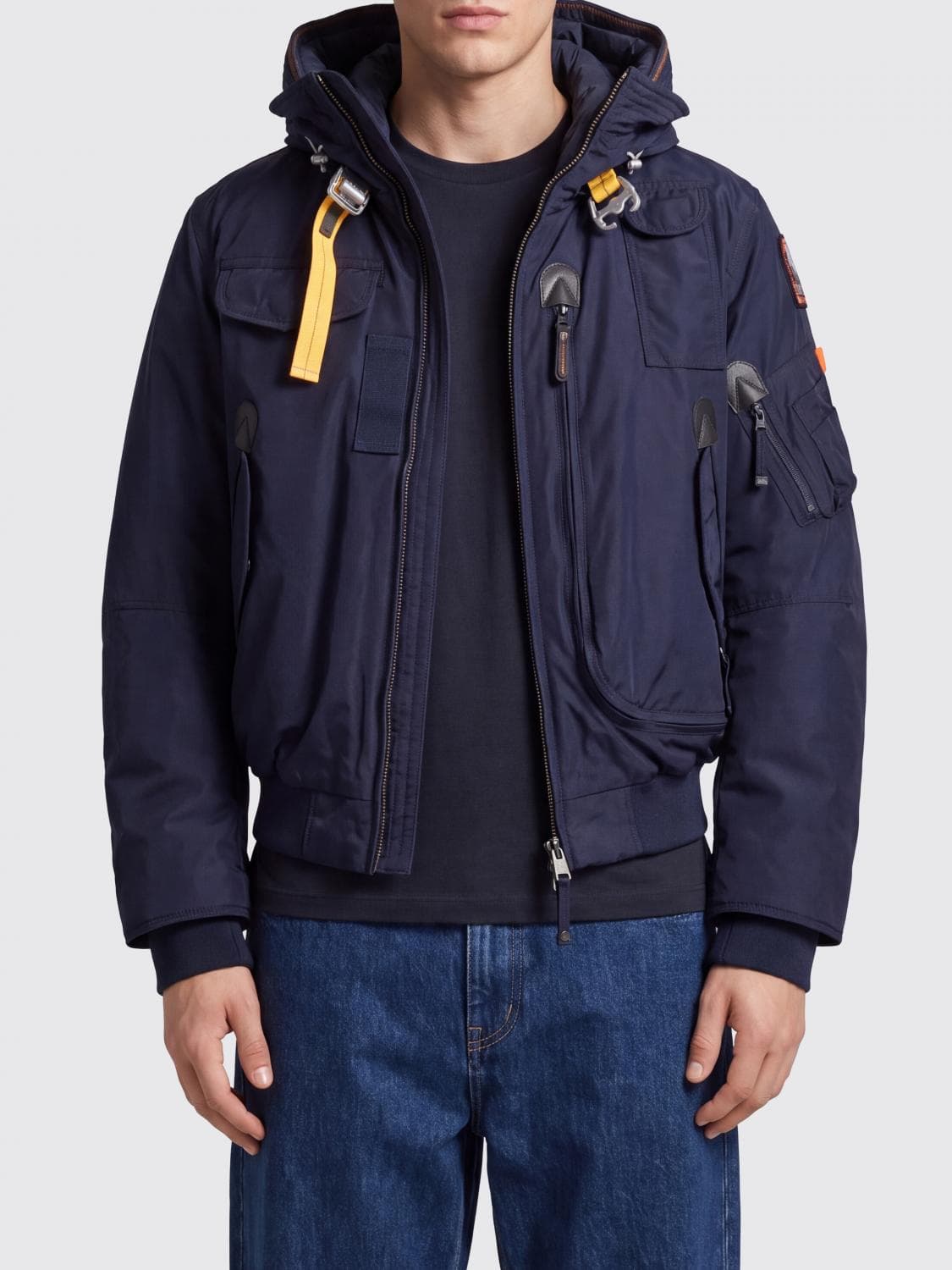 Parajumpers Gobi Waterproof Nylon Bomber Jacket with Adjustable Hood