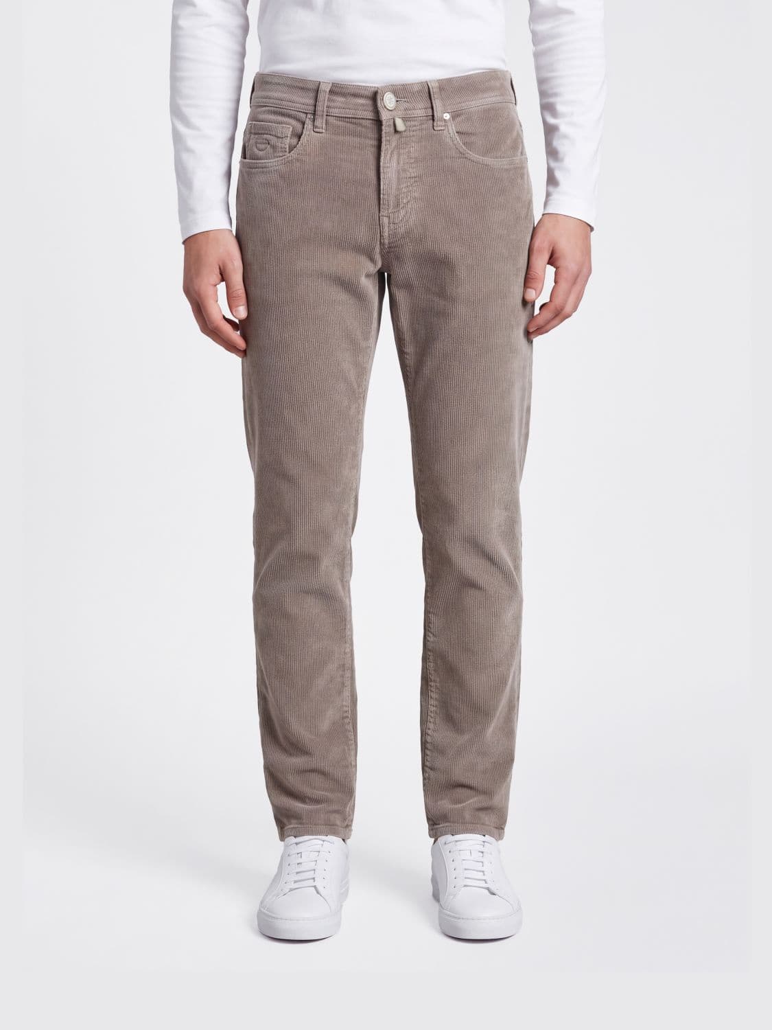 Jacob Cohen Bard Slim-Fit Low-Rise Corduroy Trousers