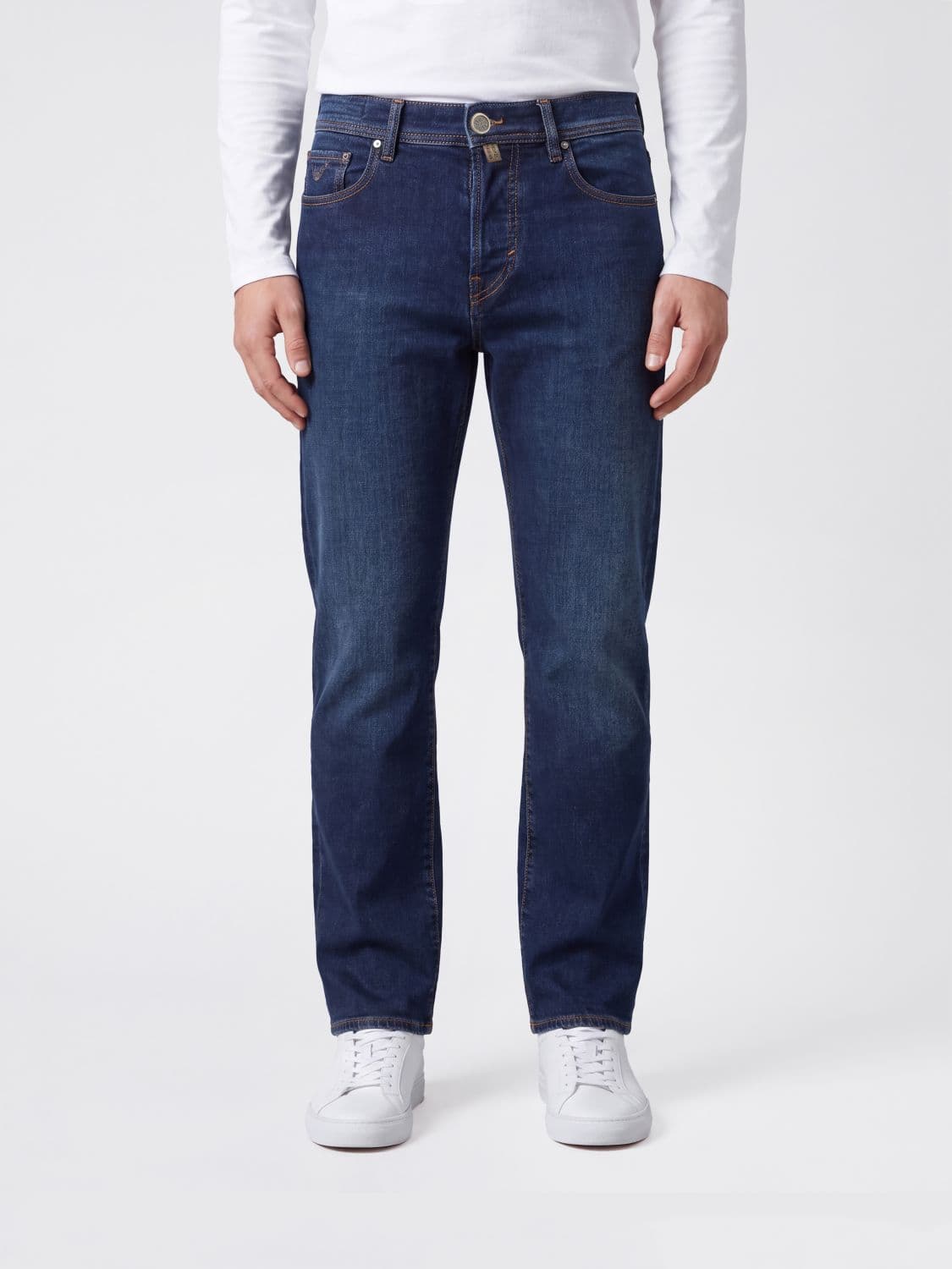 Jacob Cohen Edo Regular-Fit Mid-Rise Cotton-Denim Jeans