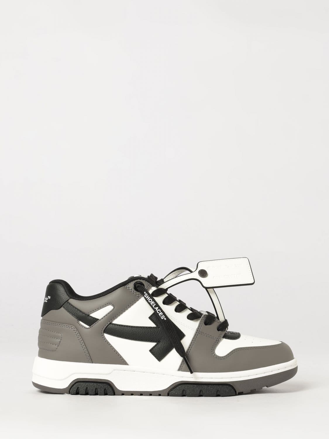 Off-White Out Of Office Bicolour Calf Leather Low-Top Trainers