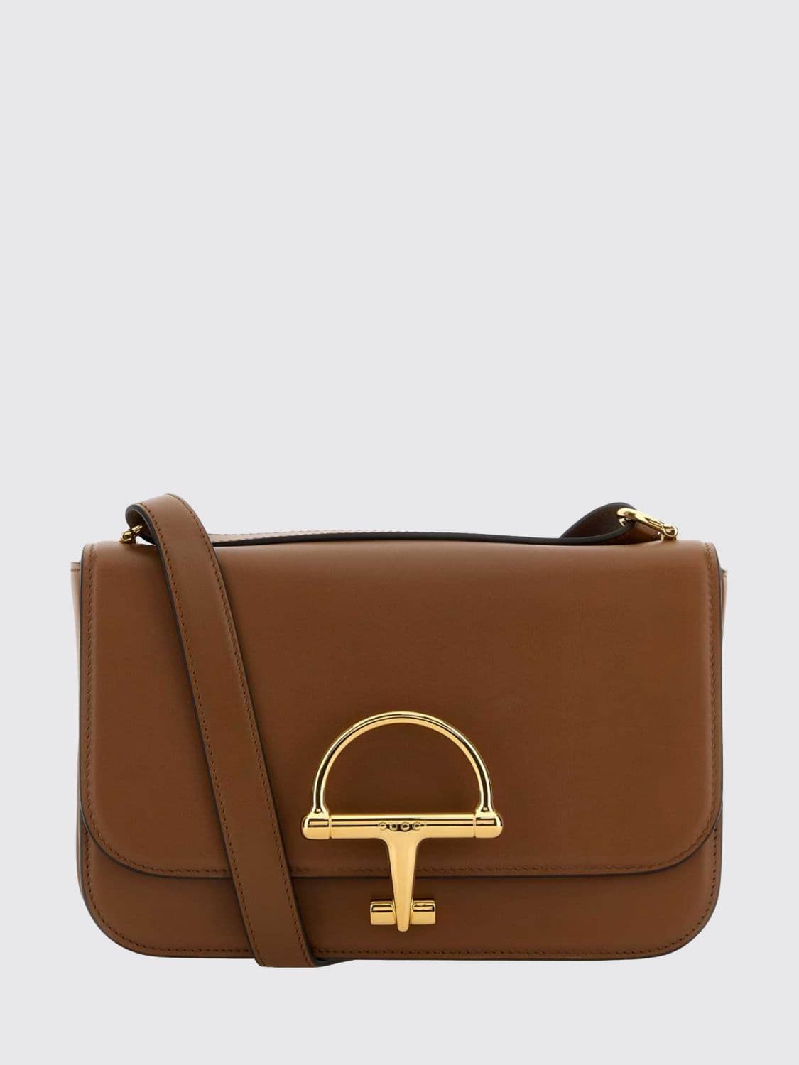 Gucci Leather Mini Cross-Body Bag with Horsebit Detail
