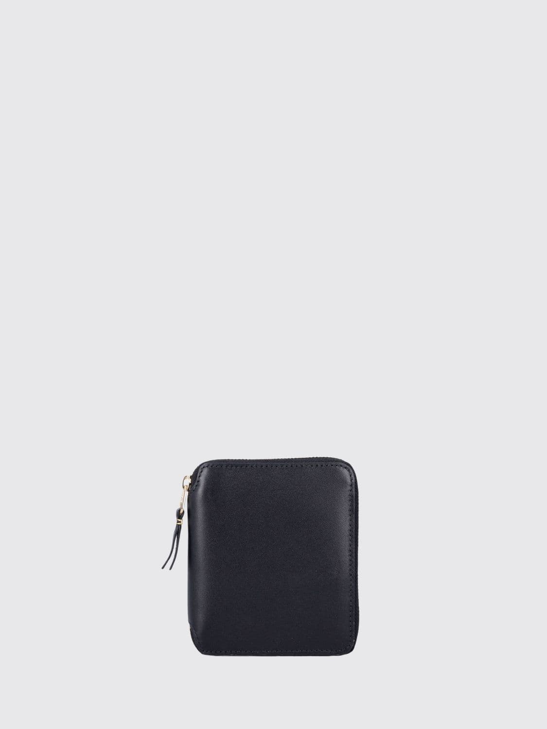 Comme Des Garçons Wallet Leather Wallet with Zip and Internal Compartments · OS