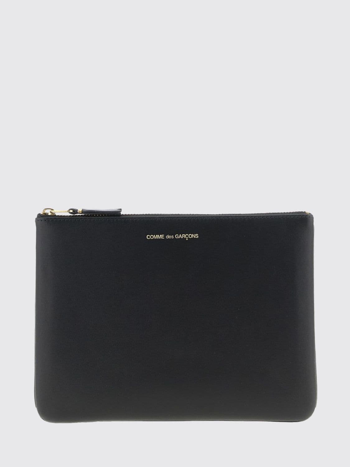 Comme Des Garçons Wallet Large Calfskin Wallet with Zip