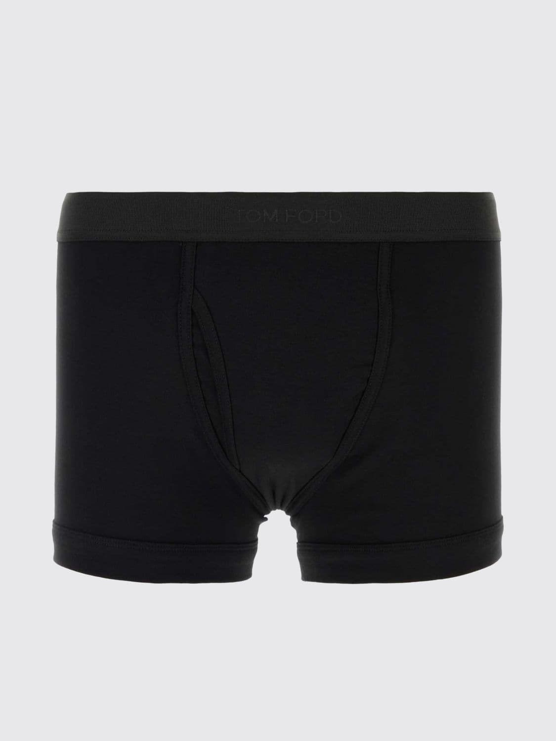 Tom Ford Set of Two Cotton Stretch Boxer Briefs with Logo Waistband
