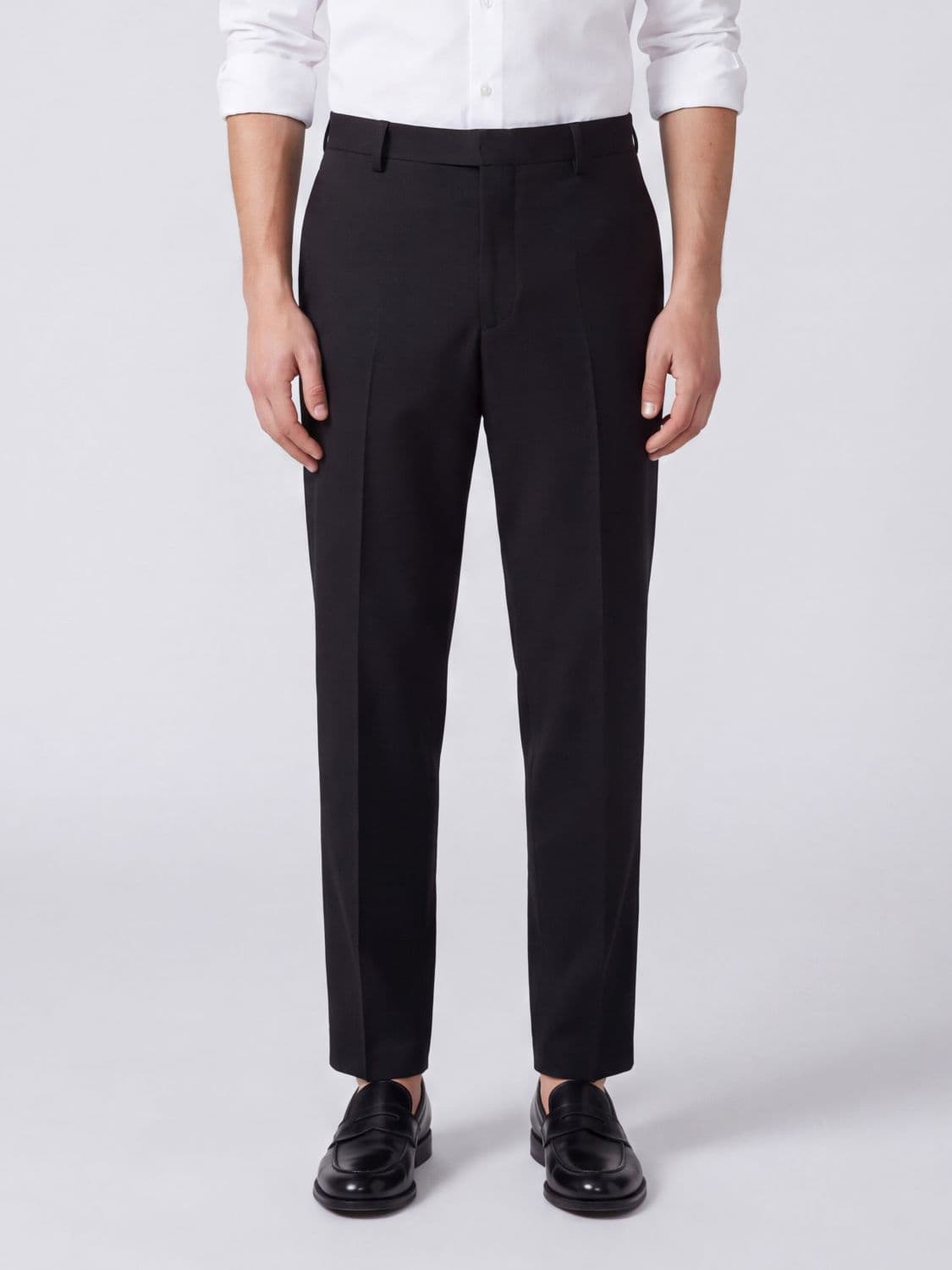 Jil Sander Slim Fit Tailored Wool and Mohair Trousers