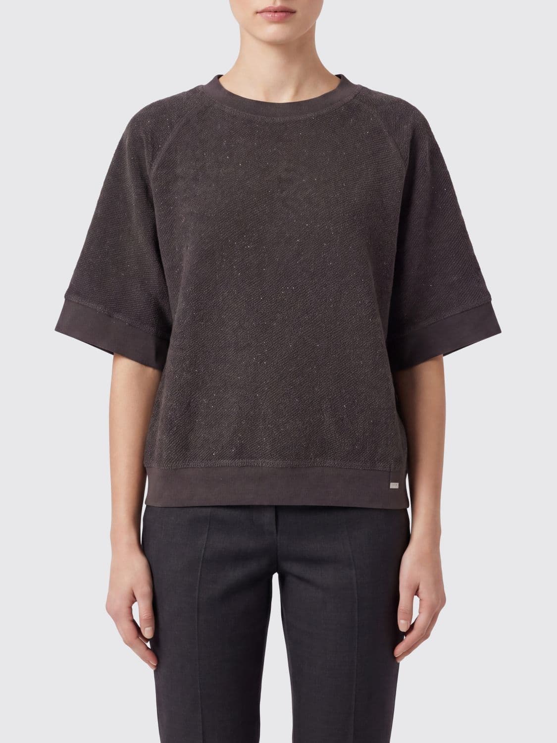 Herno Dropped-Shoulder Cotton Crew-Neck T-Shirt