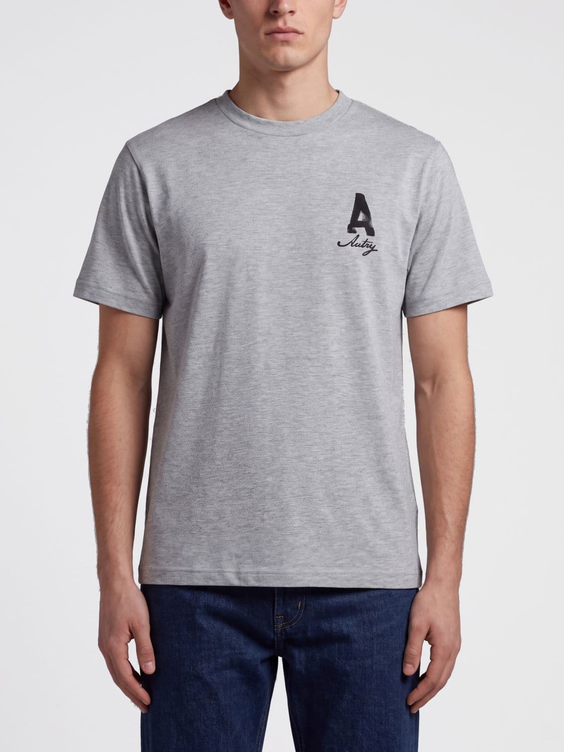 Autry Contrast Logo Cotton T-Shirt