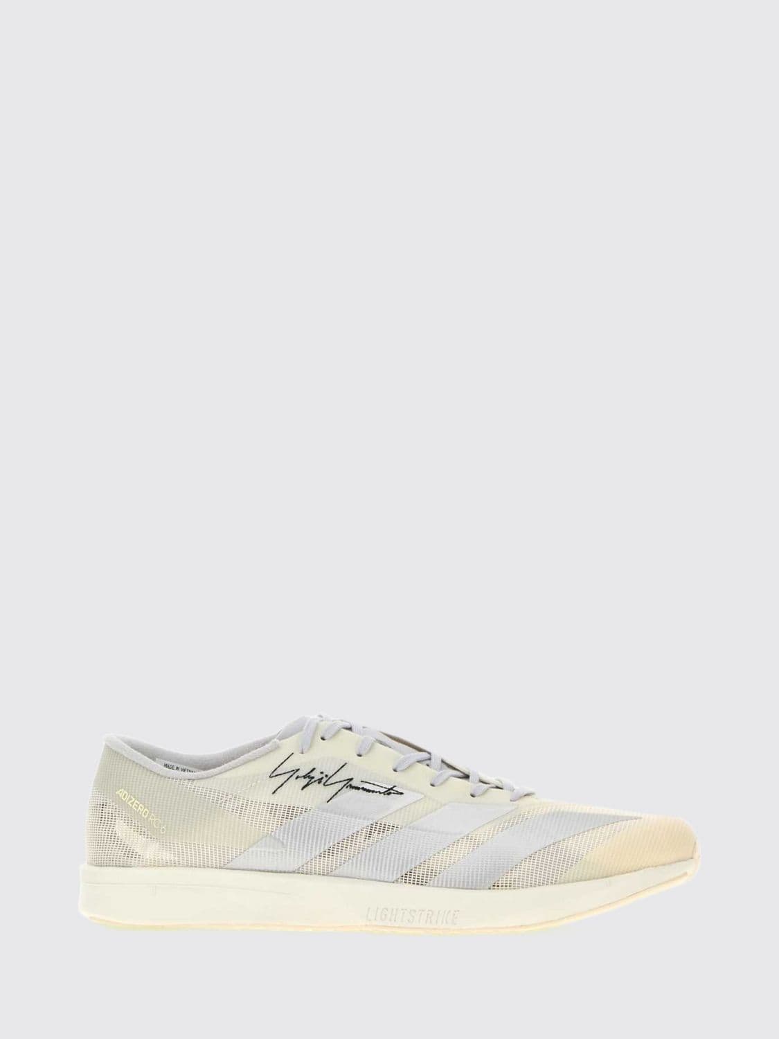 Y-3 Adizero RC6 Technical Fabric Sneakers with Extralight Sole and Printed Logo