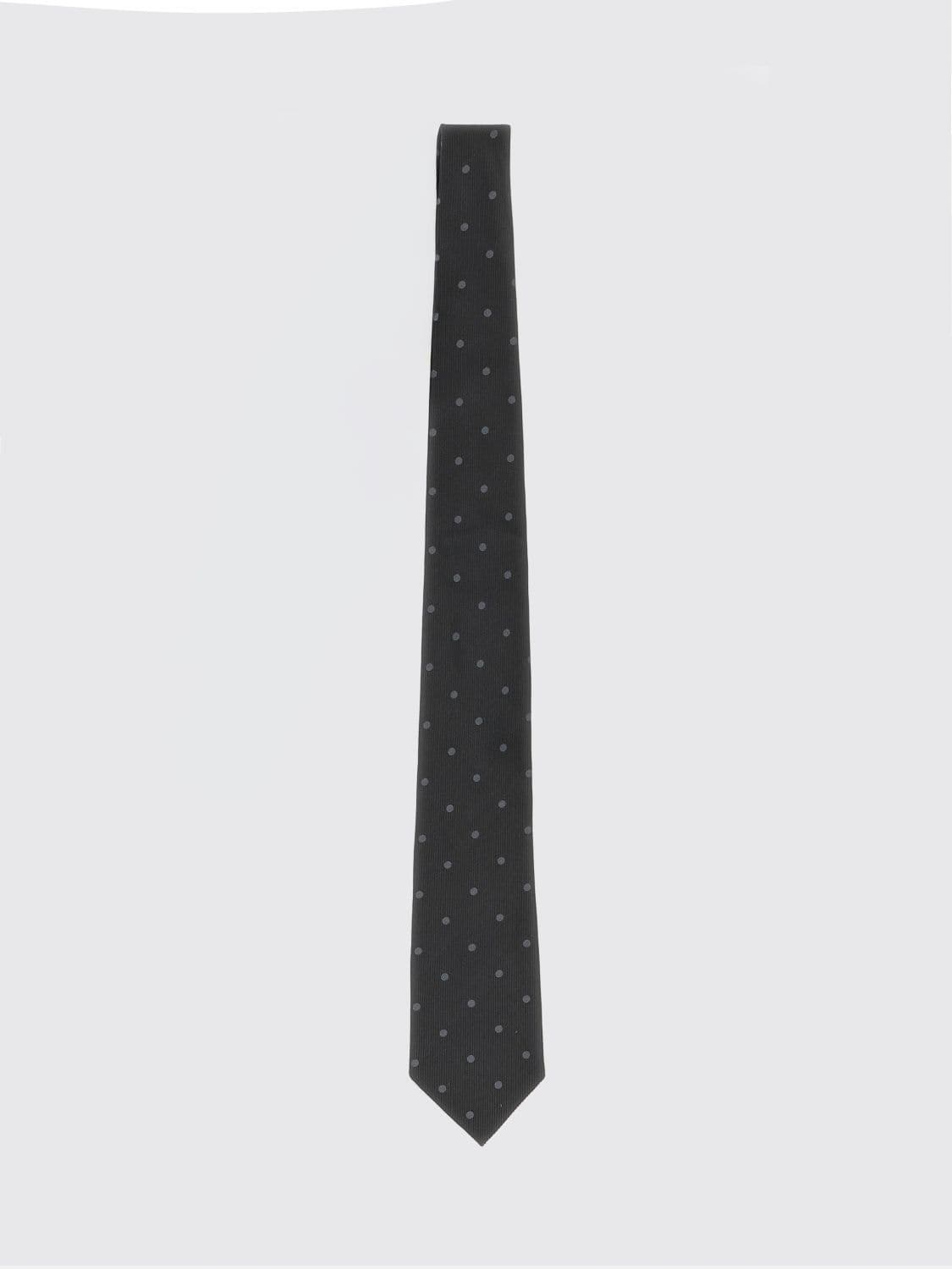 Tom Ford Micro Polka Dot Patterned Tie in Pure Silk · OS