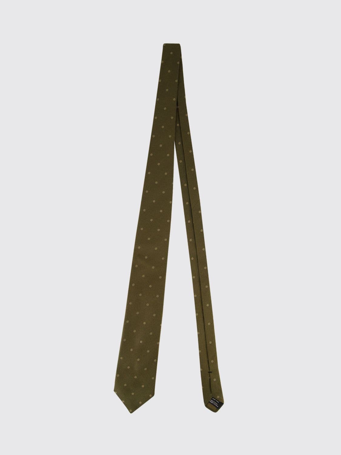 Tom Ford Micro Polka Dot Patterned Tie in Pure Silk · OS