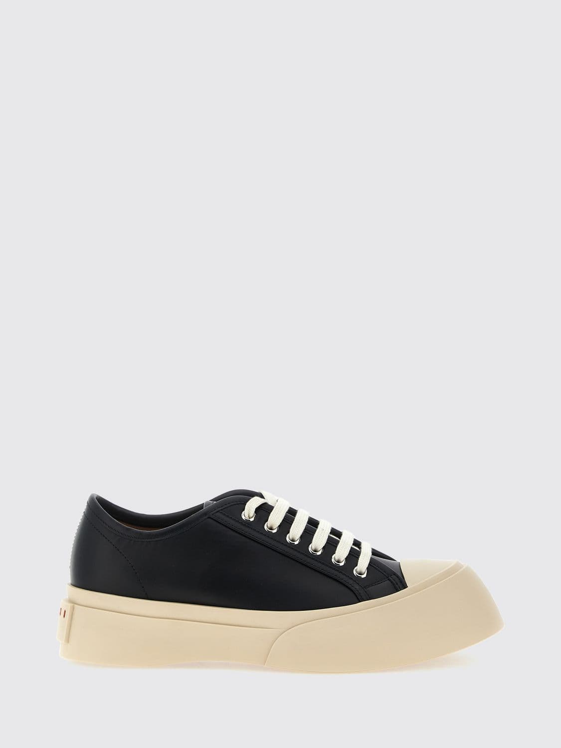 Marni Pablo Low-Top Calfskin Sneakers with Platform Sole · 46