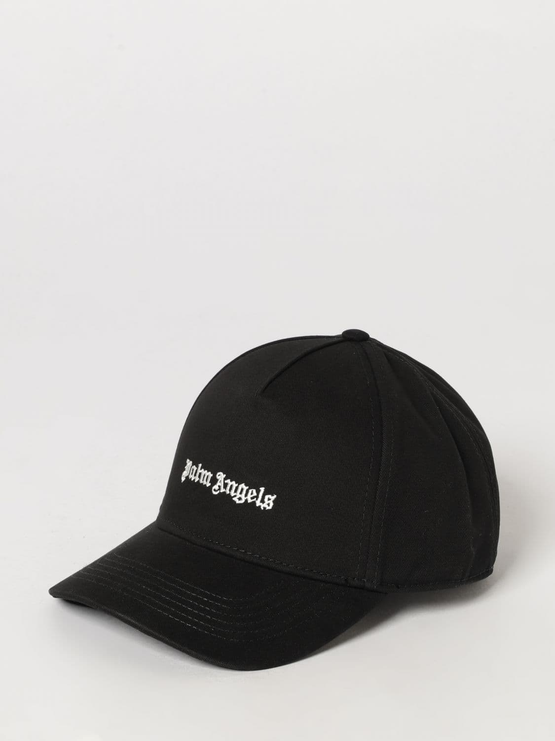 Palm Angels Cotton Baseball Cap with Contrasting Embroidered Logo · OS