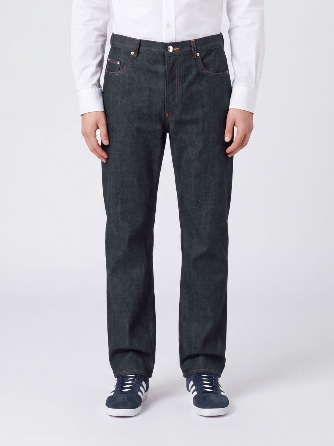 A.p.c. A. P.C. Fairfax Straight Fit Cotton Denim Jeans