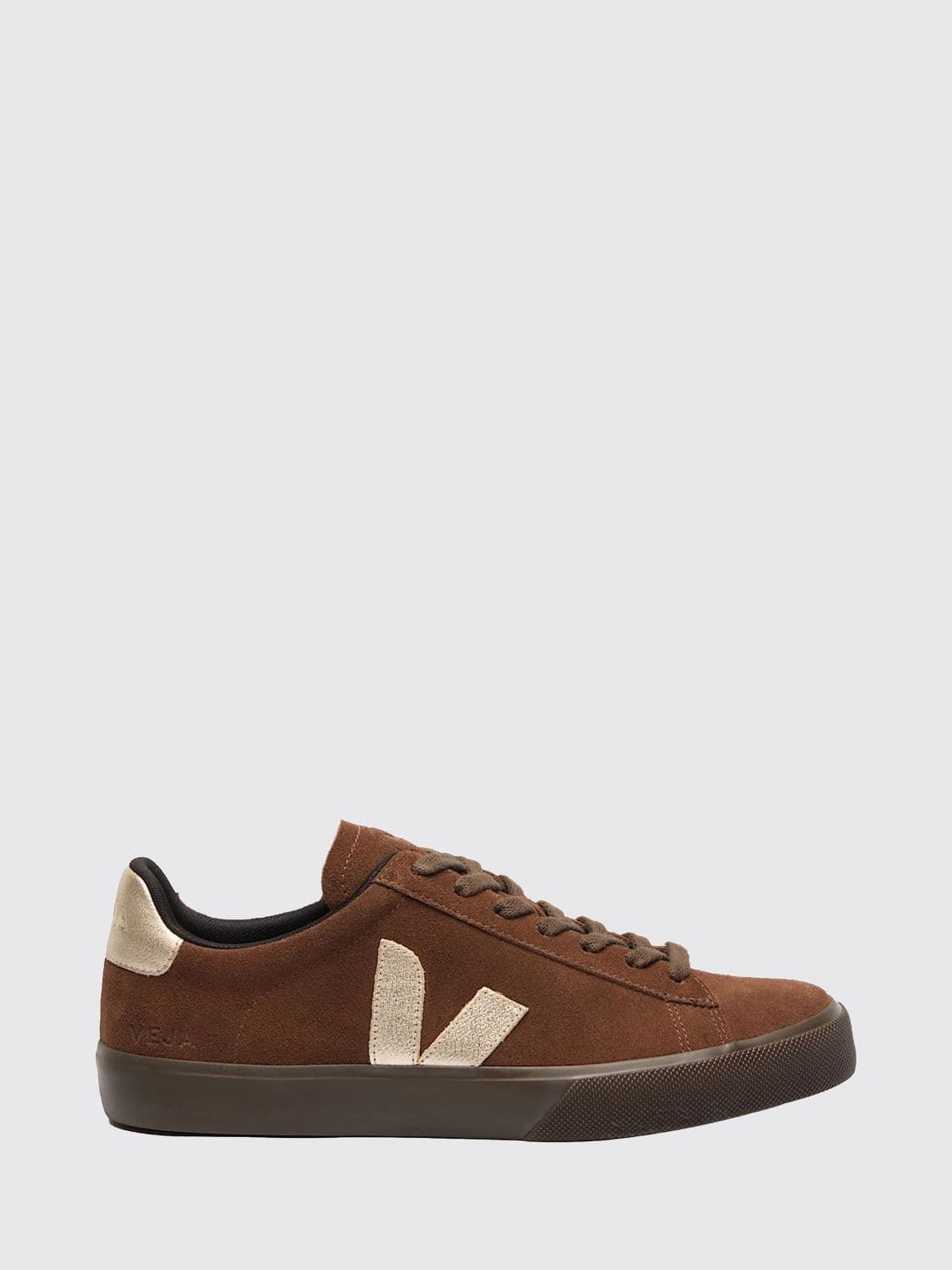 Veja Campo Suede and O. T. Leather Sneakers with Contrast Logo