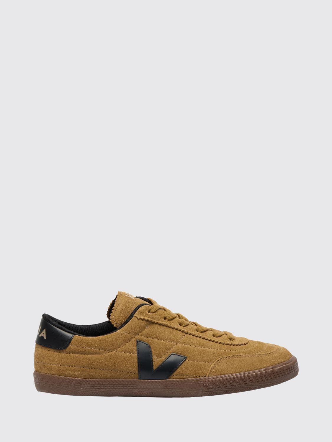 Veja Panenka Quilted Suede Sneakers with Contrast Logo