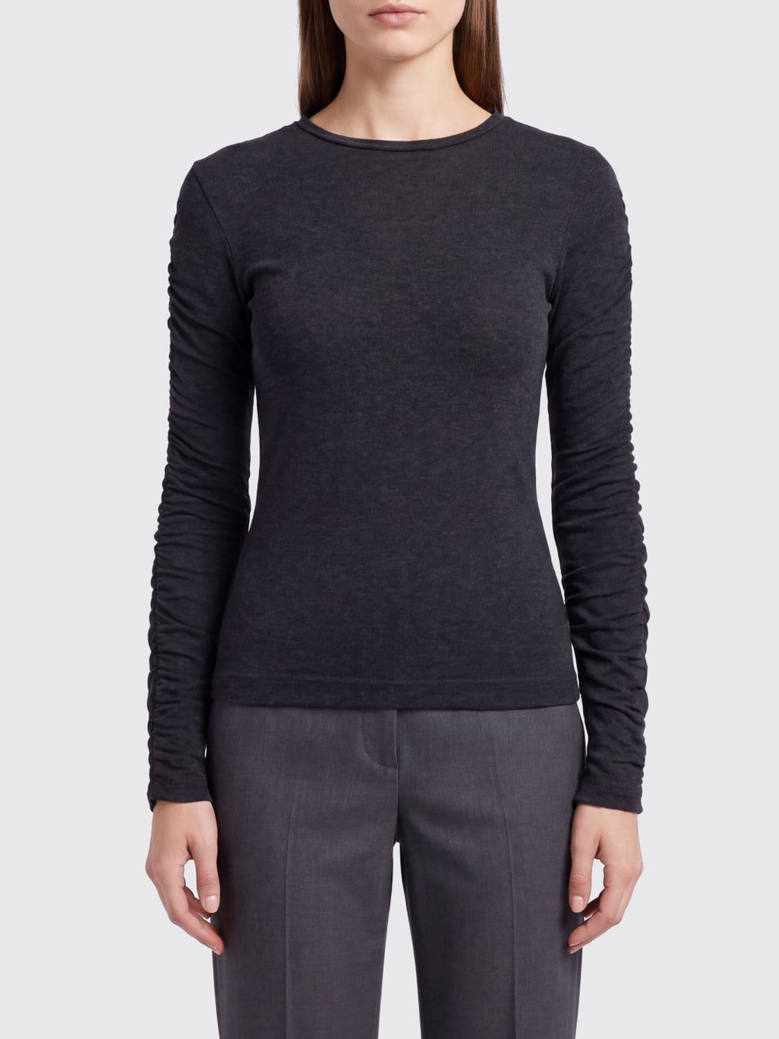 Pinko Slim Fit Cotton and Wool Blend Jumper
