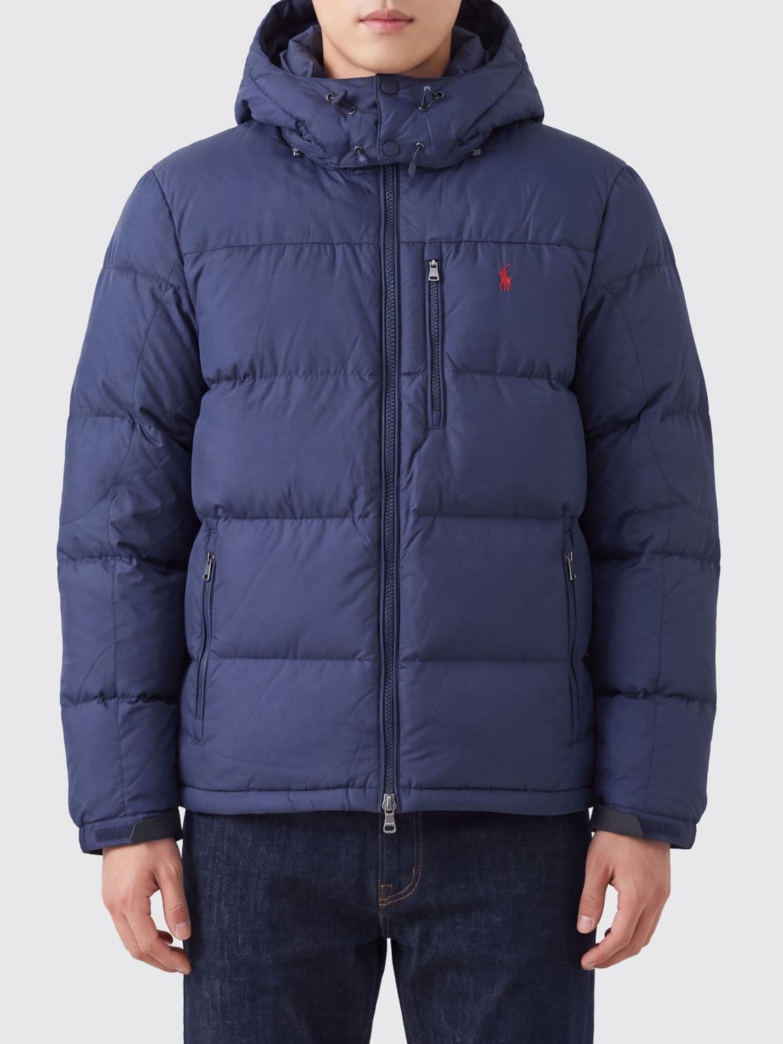 Polo Ralph Lauren Gorham Quilted Nylon Hooded Down Jacket with Pony Logo