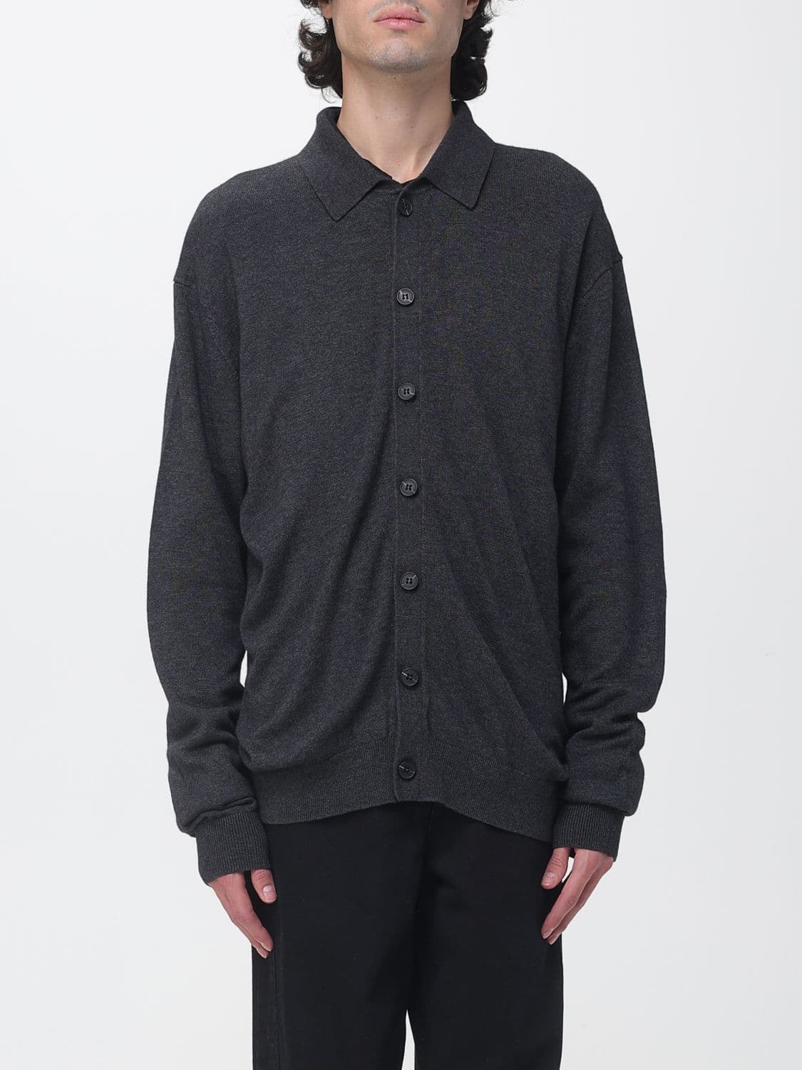 Isabel Marant Joris Classic-Collar Viscose-Blend Cardigan