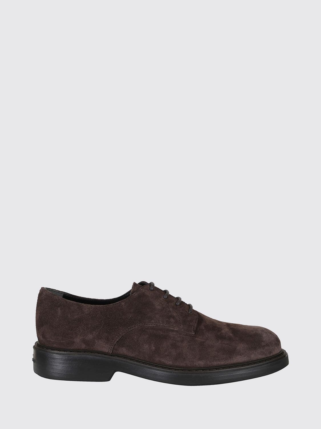 Hogan H704 Suede Calfskin Derby Shoes