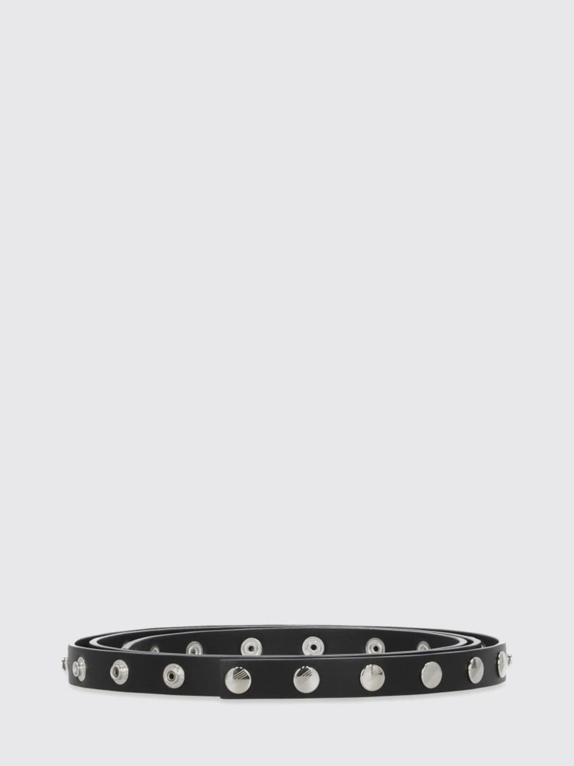 The Attico Studded Smooth Calfskin Leather Belt · M