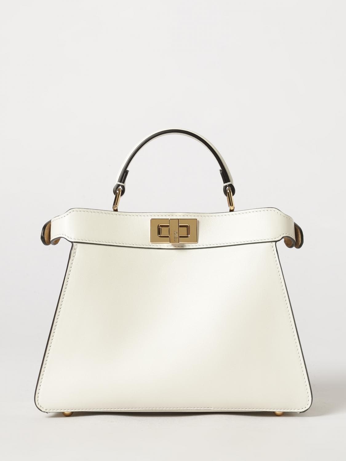 Fendi Peekaboo ISeeU Mini Smooth Calfskin Handbag