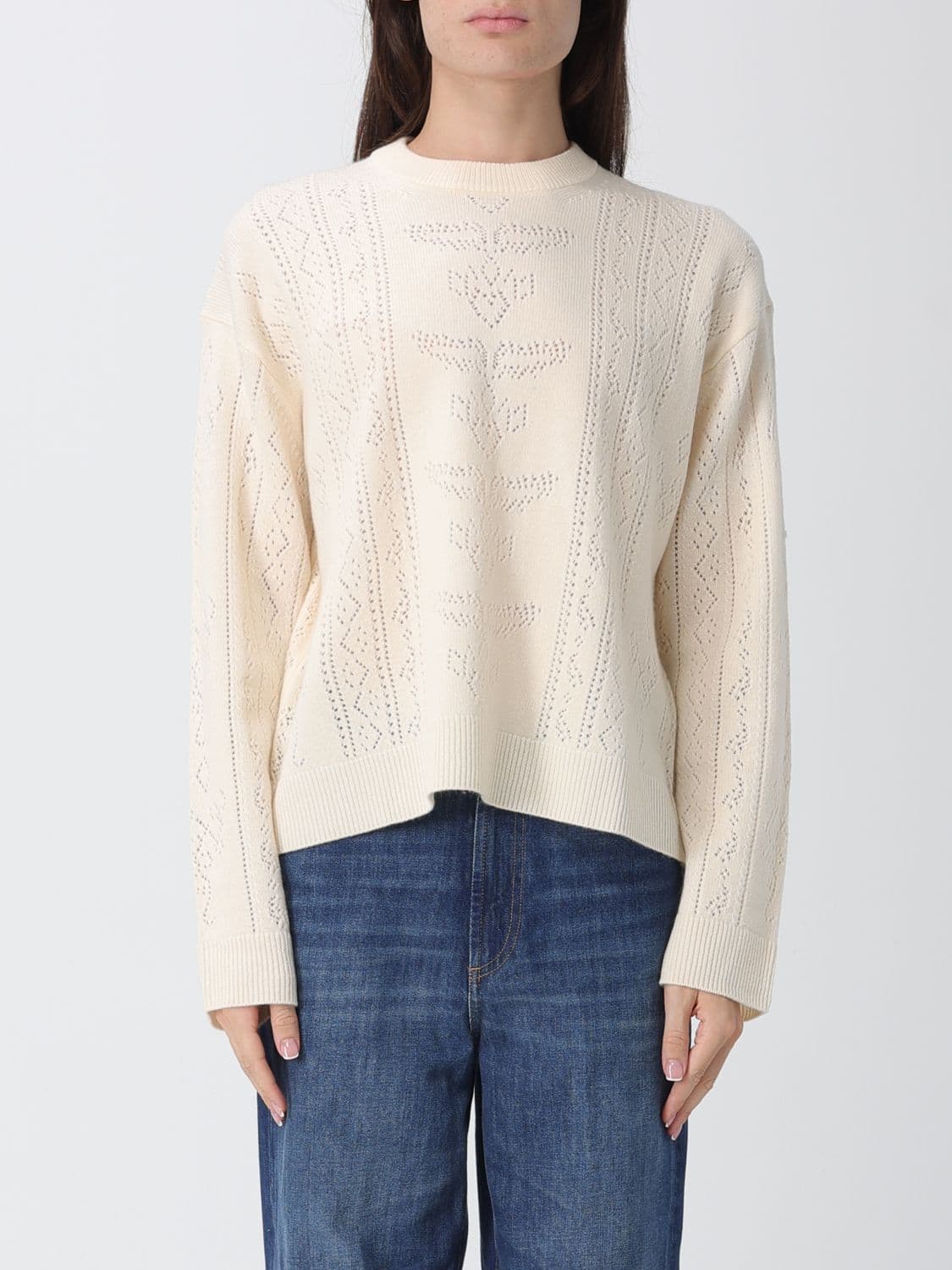 Zadig & Voltaire Long-Sleeved Wool and Cashmere Blend Jumper