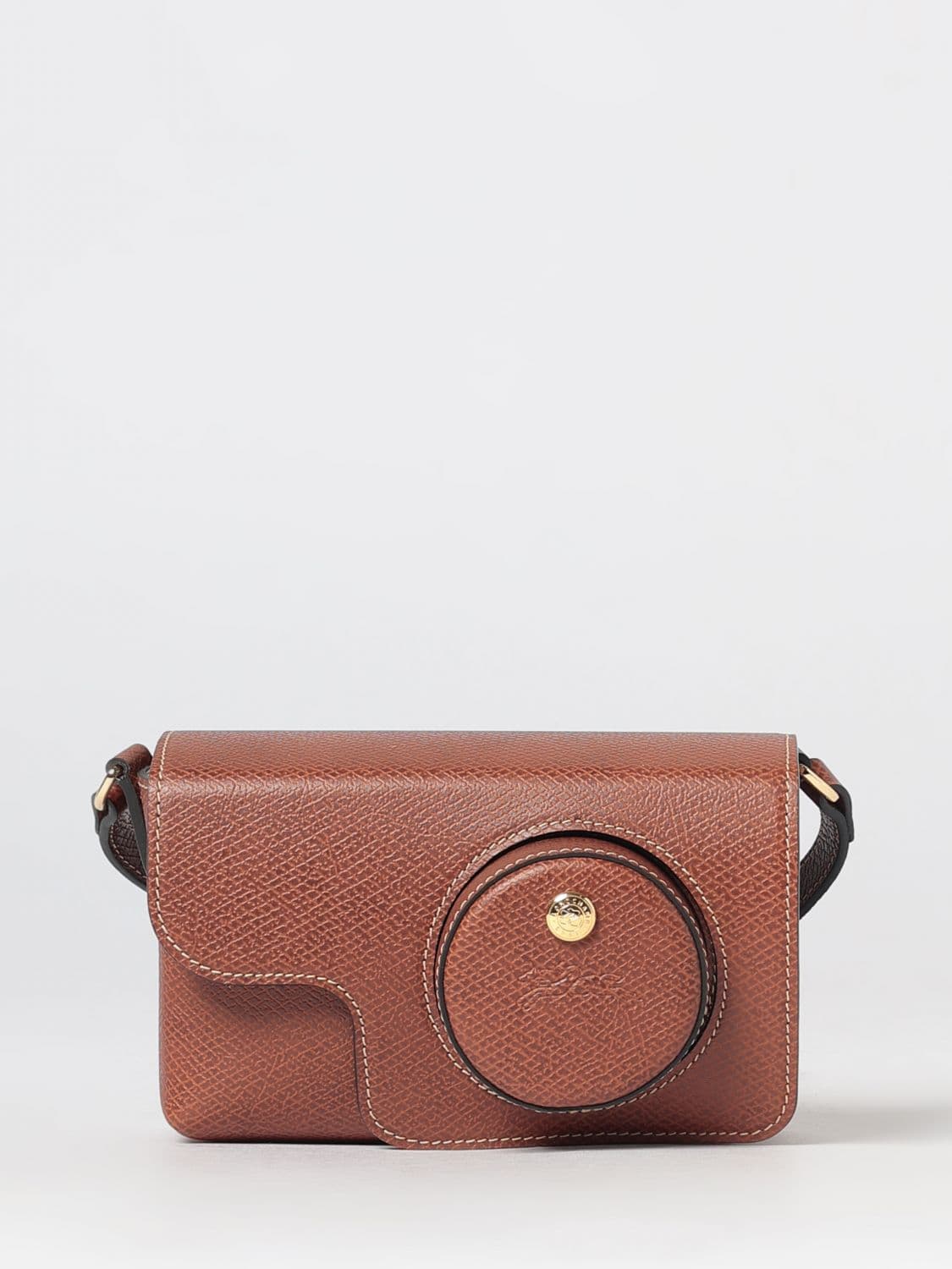 Longchamp Épure Leather Mini Cross-body Bag with Flap · OS