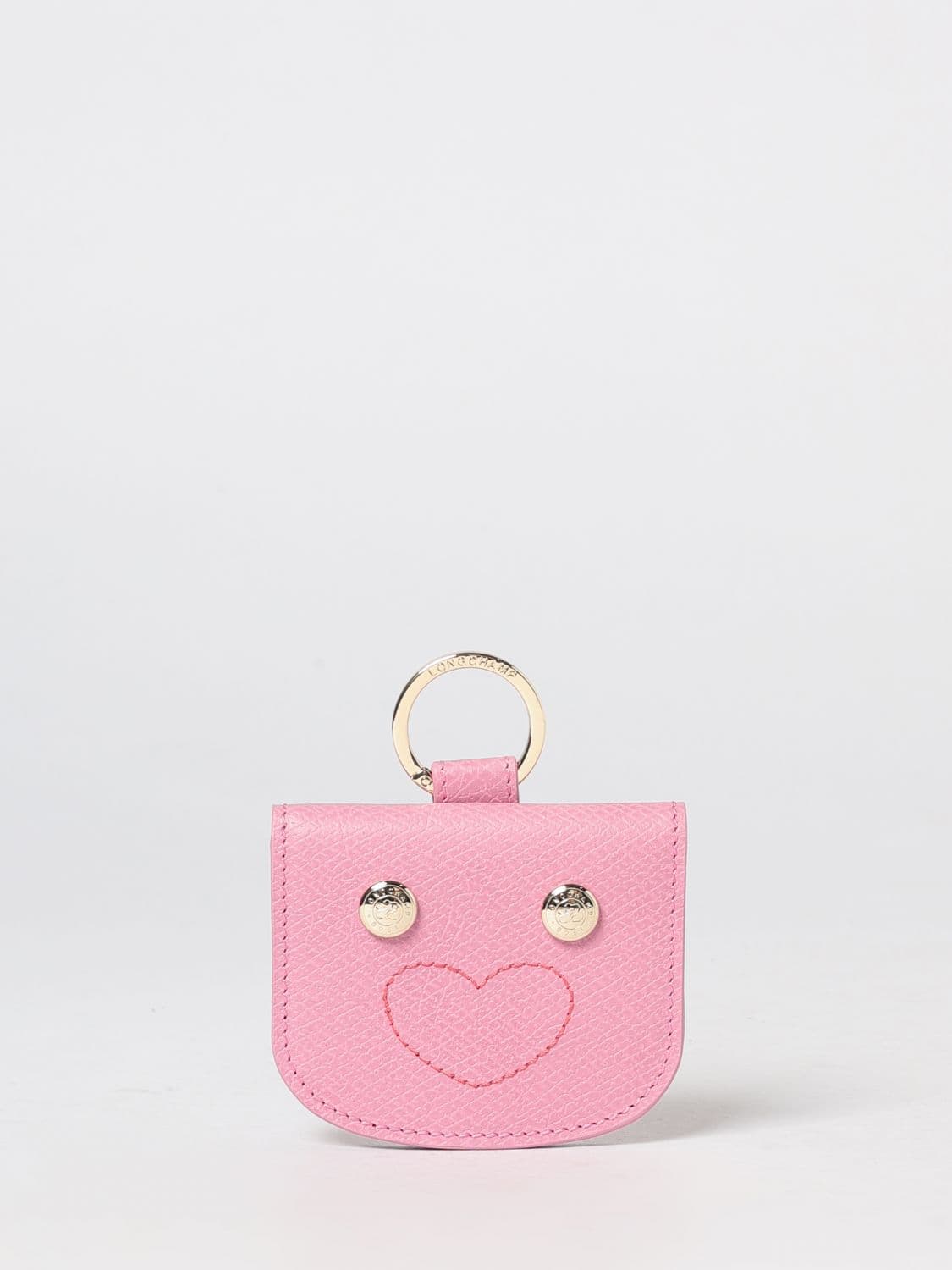 Longchamp Les CHAMPions Epure Calfskin Card Holder with Embroidery · OS