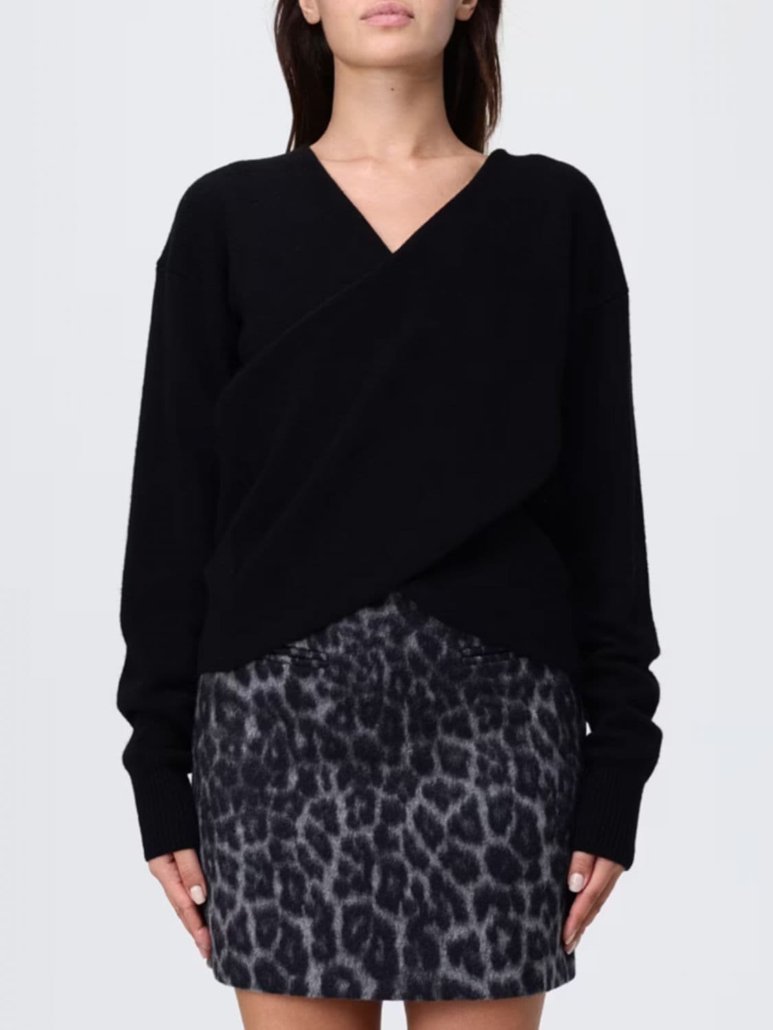 Federica Tosi V-Neck Wool and Cashmere Blend Jumper