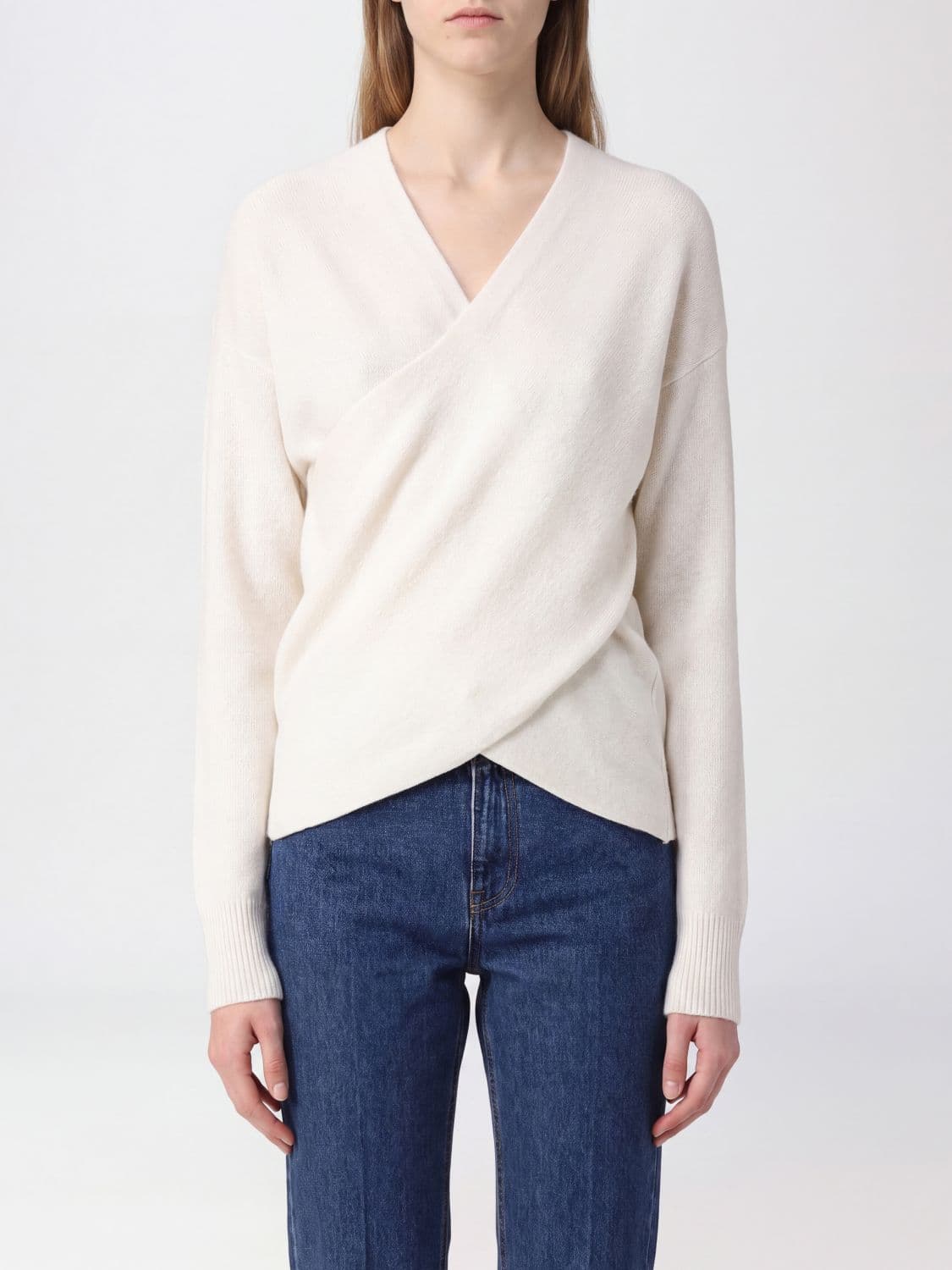 Federica Tosi V-Neck Wool and Cashmere Blend Jumper