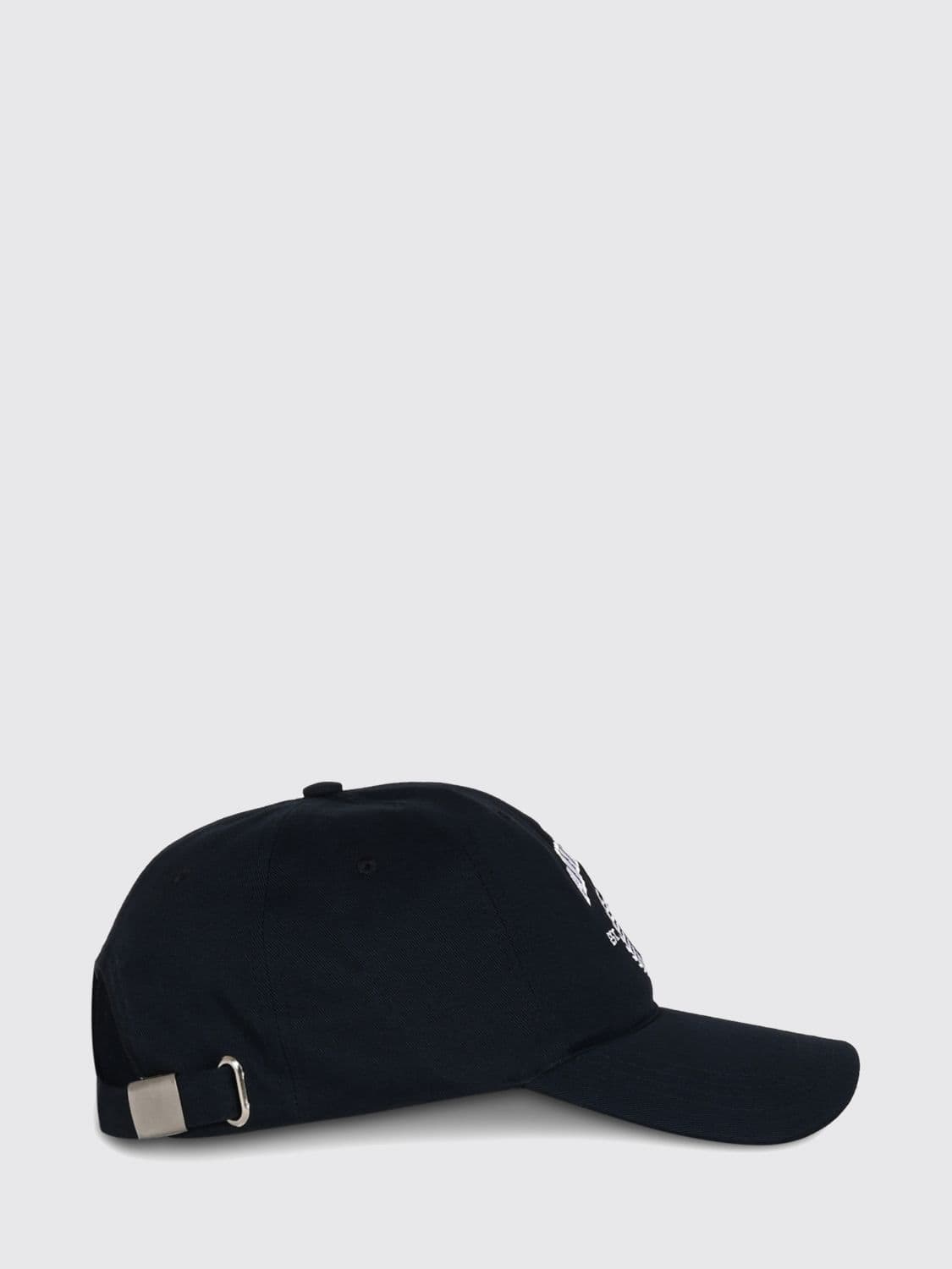 Anine Bing Cotton Baseball Cap with a Contrasting Embroidered Logo · OS