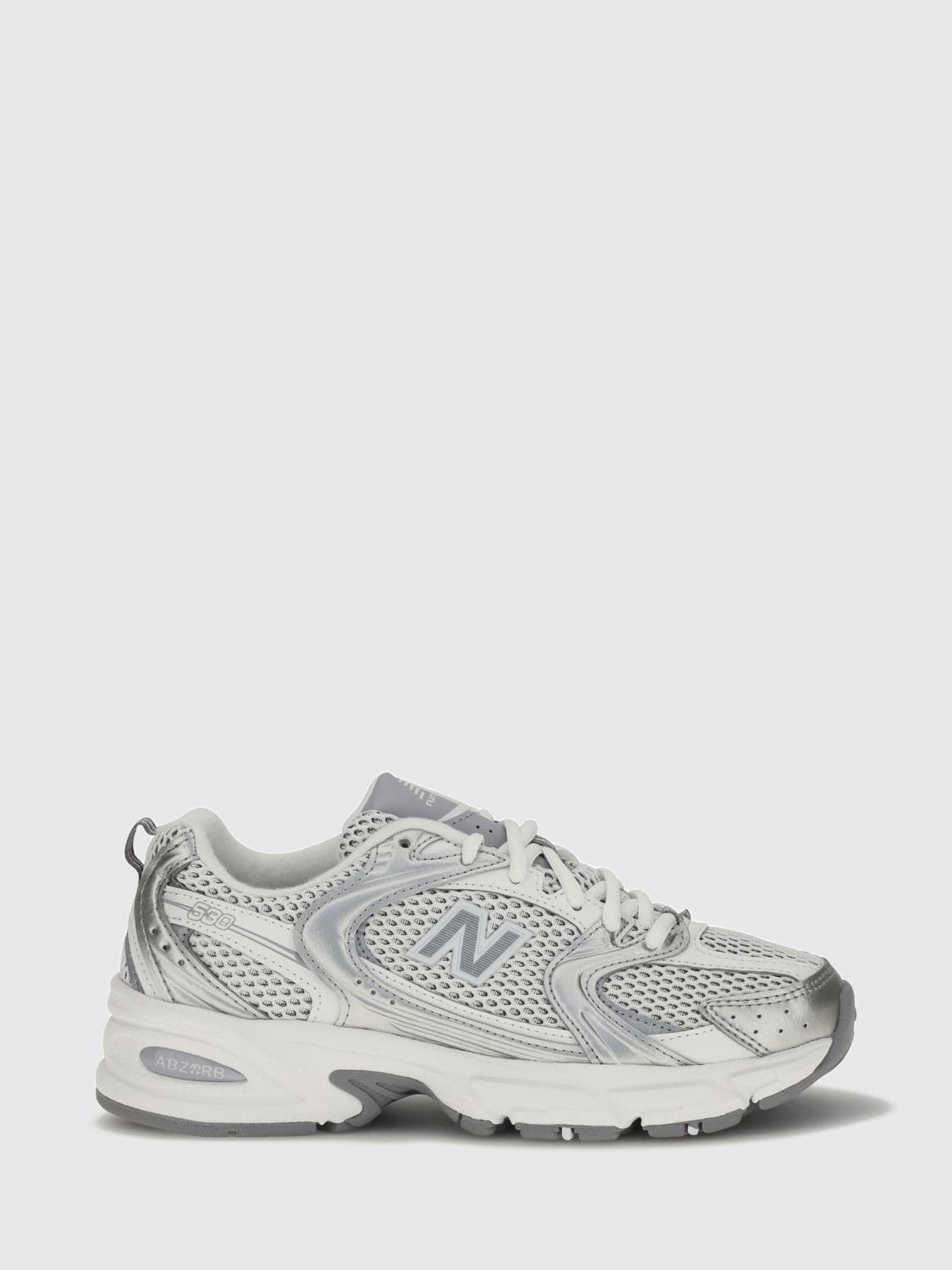 New Balance 530 Mesh Sneakers with ABZORB-SBS Midsole and Applied Logo