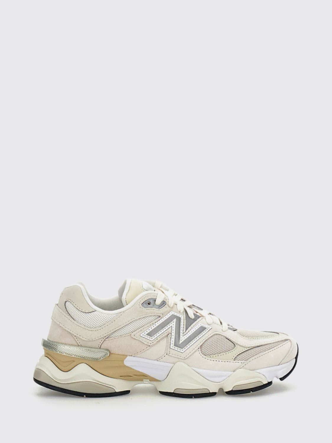 New Balance 9060 Sneakers in Suede and Mesh with ABZORB-SBS Midsole