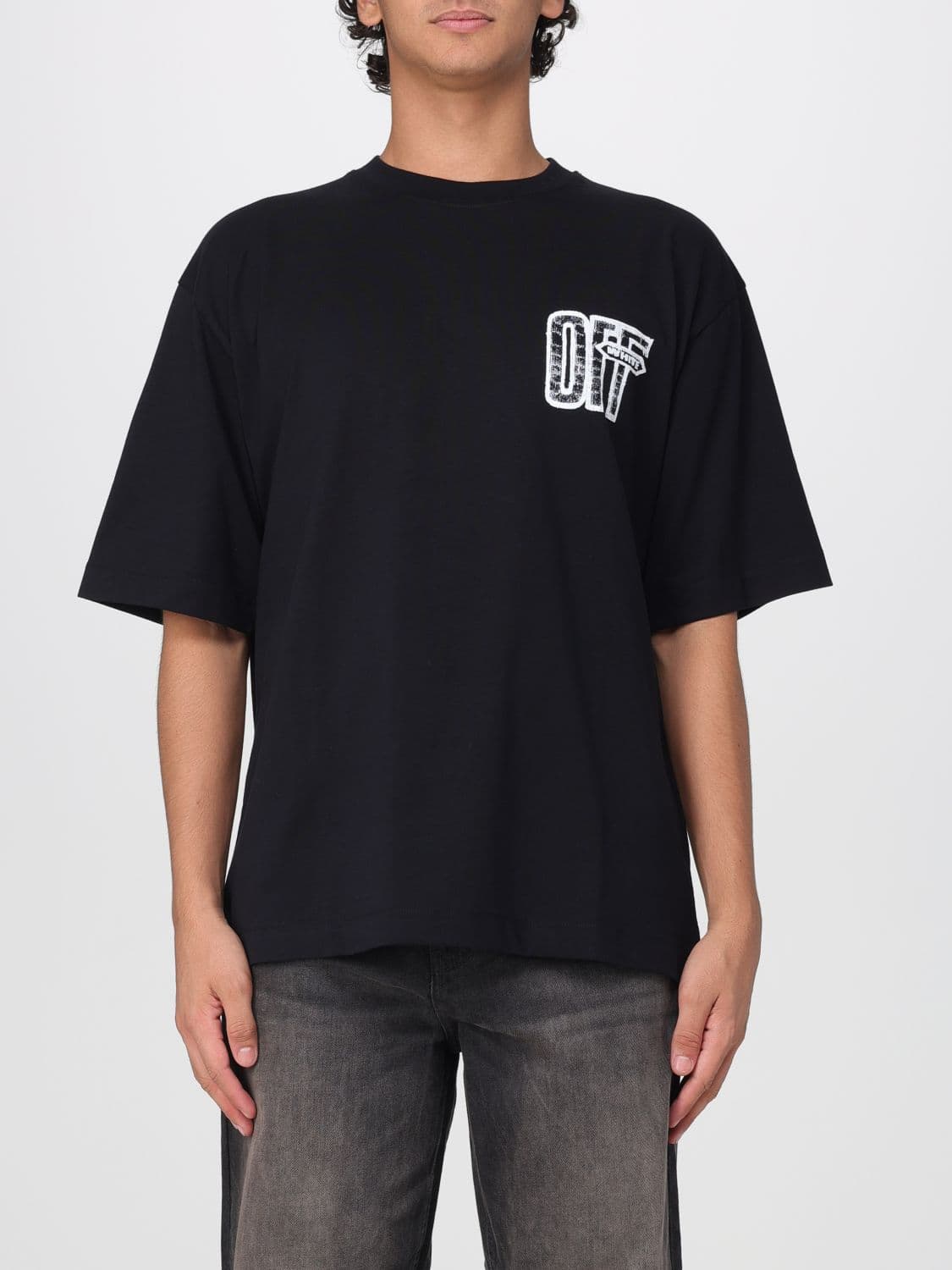 Off-White T-Shirt Men color White