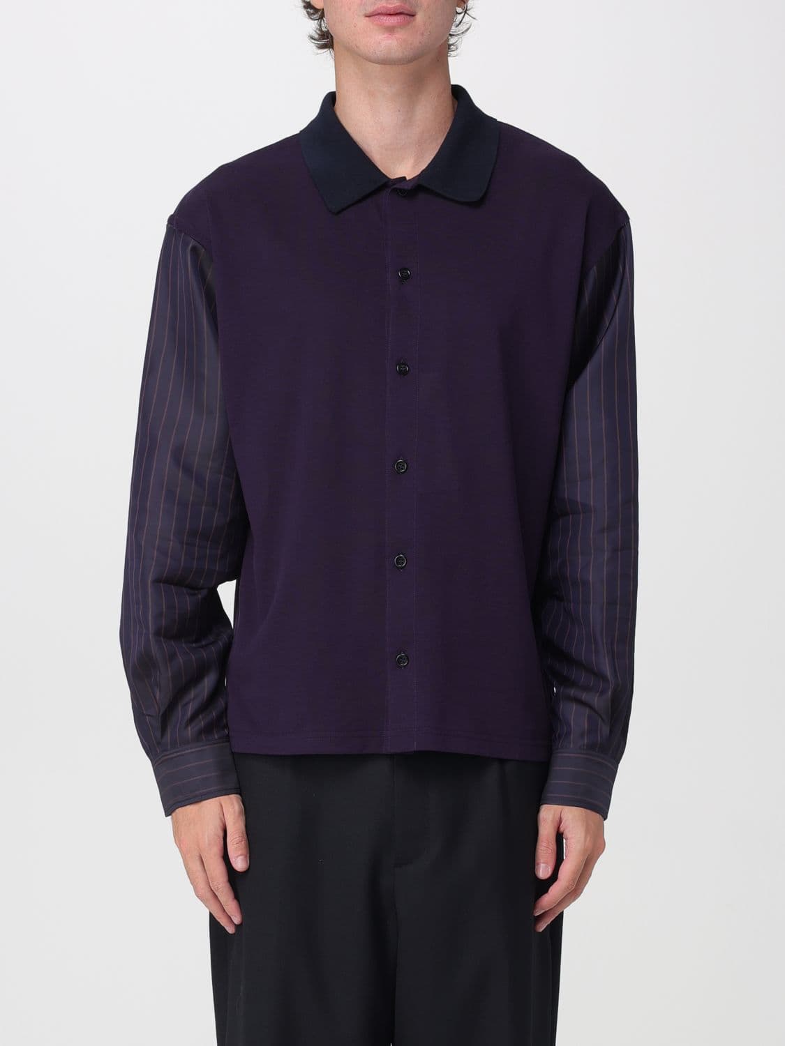 Maison Margiela Shirt Men color Violet