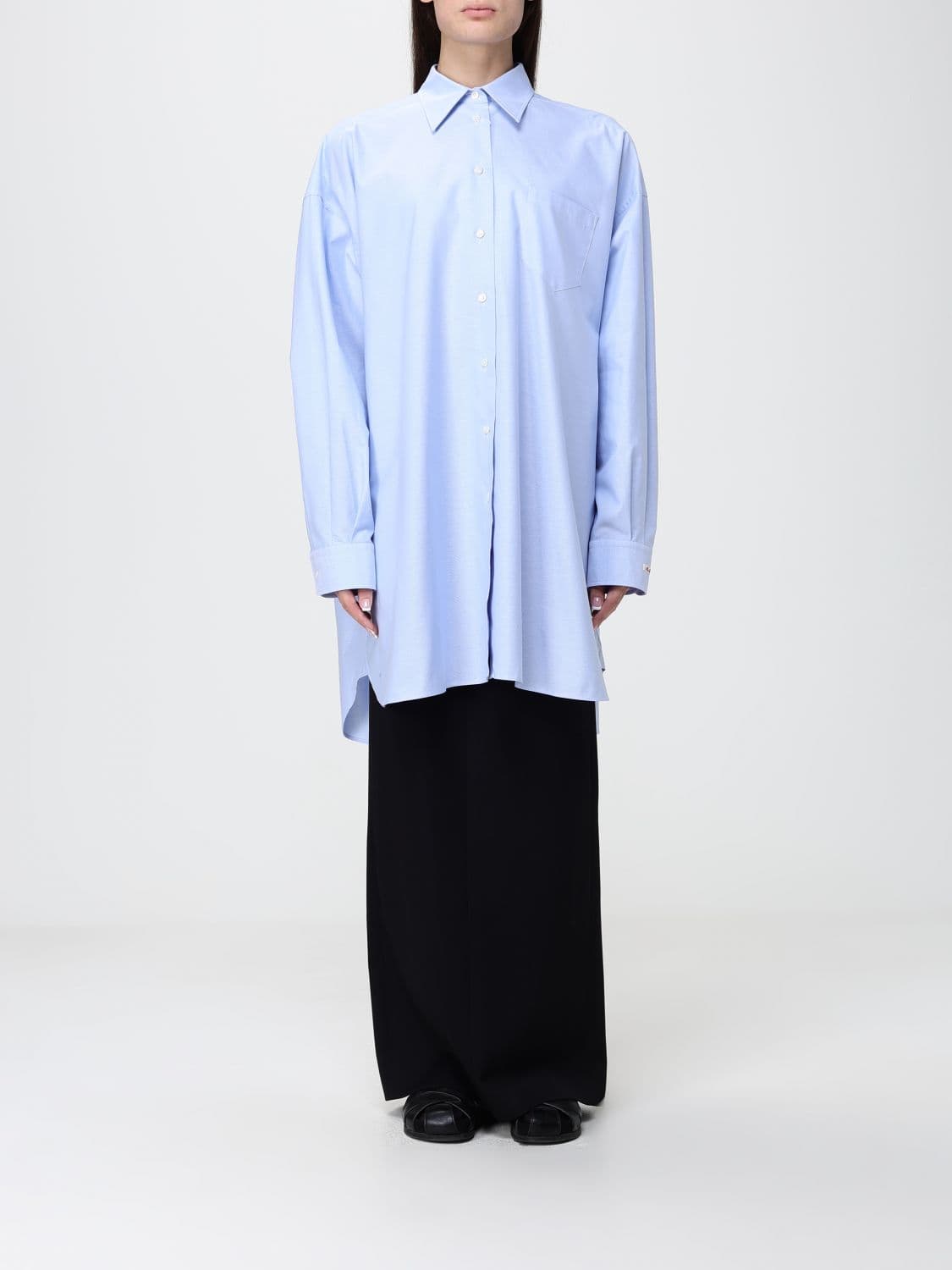 Maison Margiela Relaxed-Fit Cotton Shirt with Patch Pocket · XS