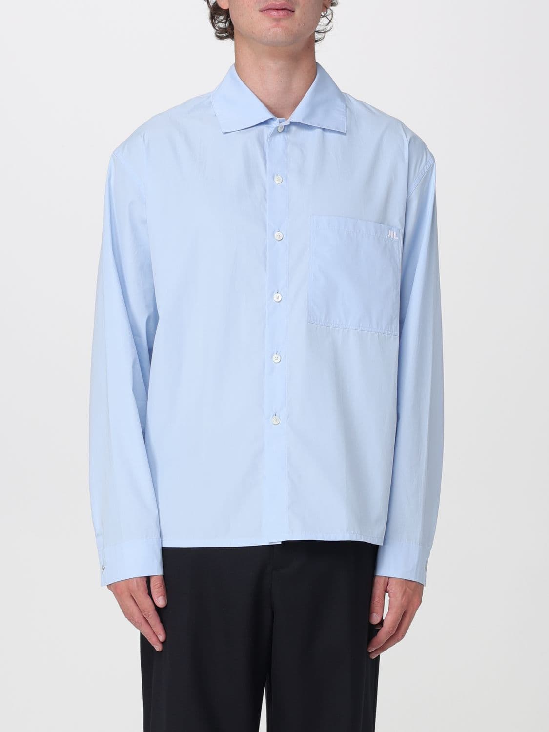 Jil Sander Shirt Men color Gnawed Blue