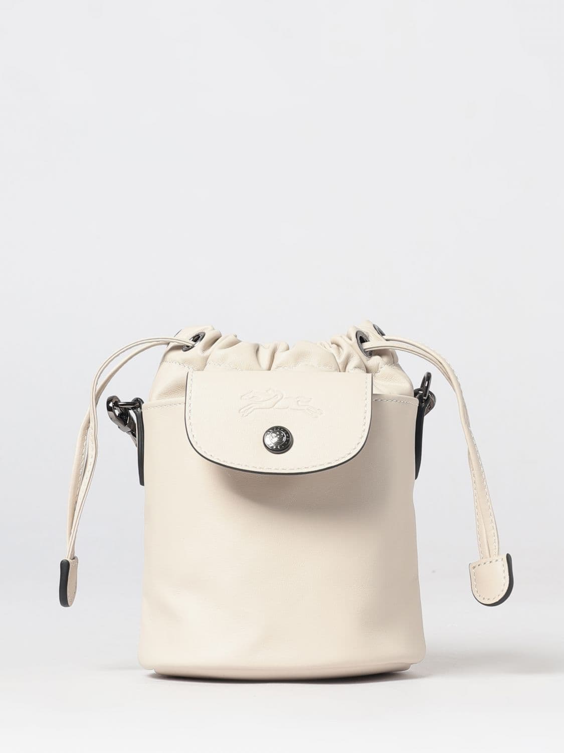 Longchamp Le Pliage Xtra Mini Cowhide Leather Bucket Bag