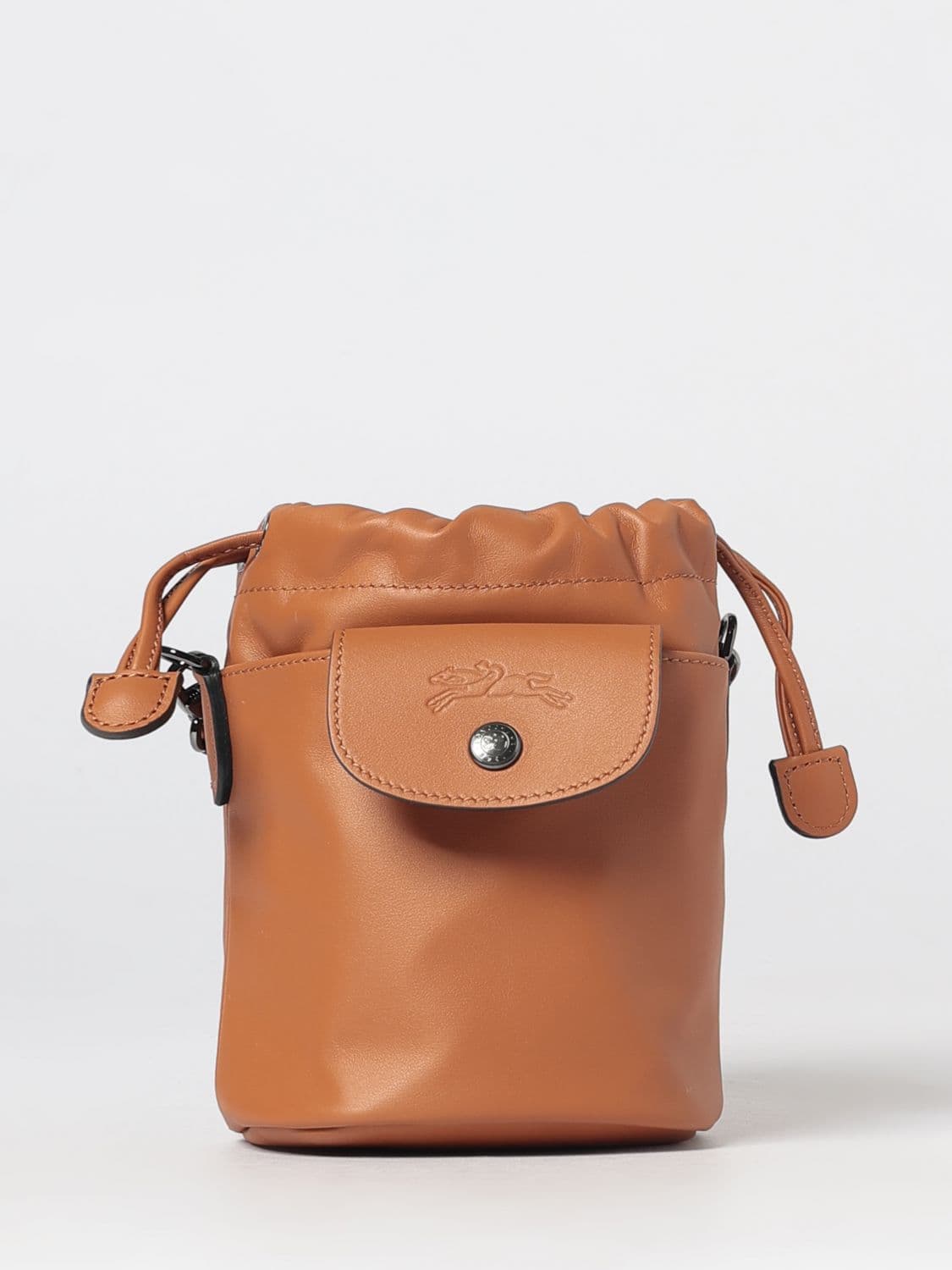 Longchamp Le Pliage Xtra Mini Cowhide Leather Bucket Bag
