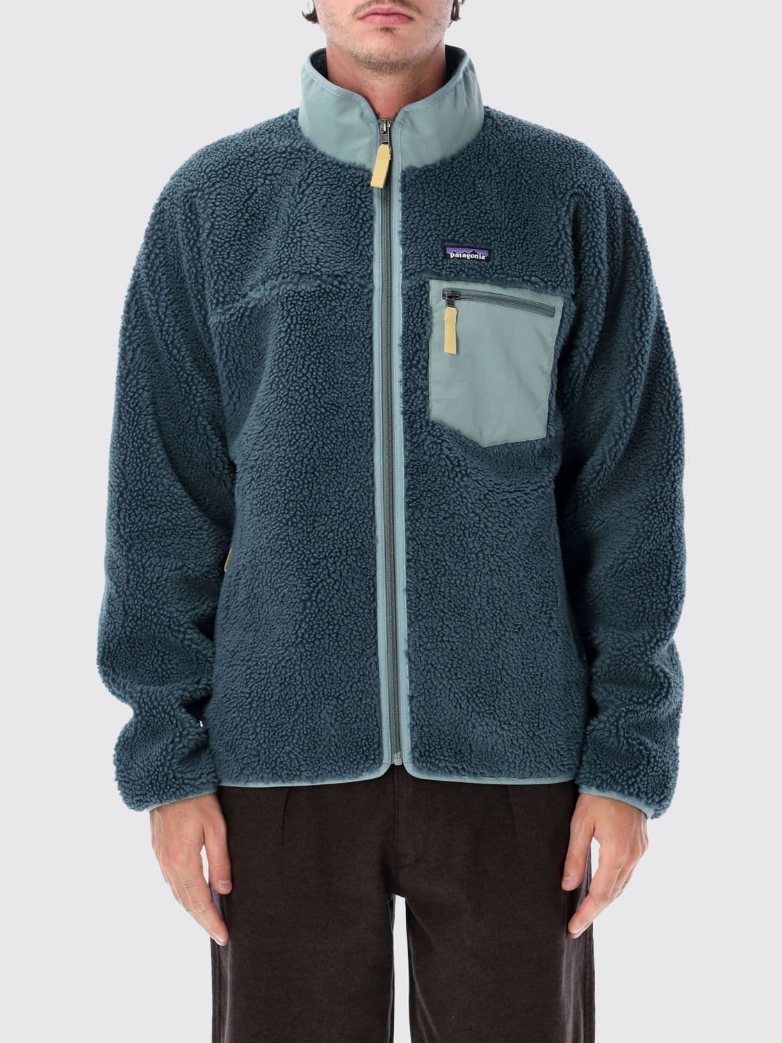 Patagonia Classic Retro-X Recycled Fleece Jacket with High Neck