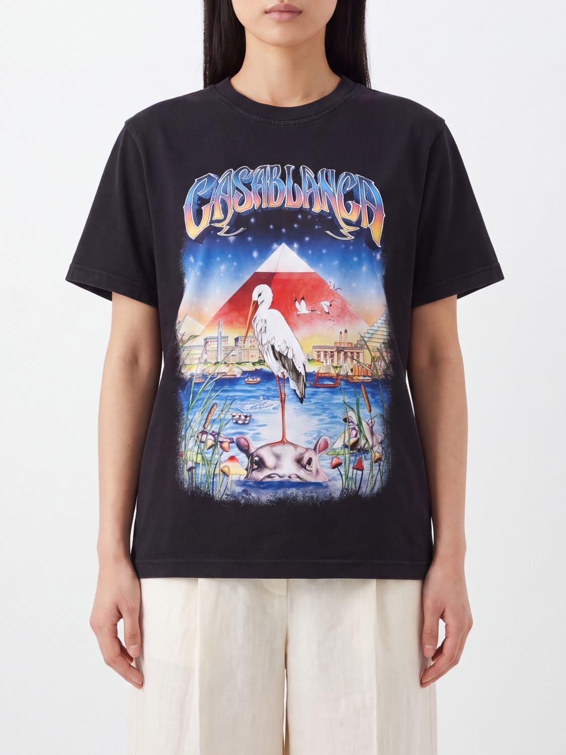 Casablanca T-Shirt Woman color Black