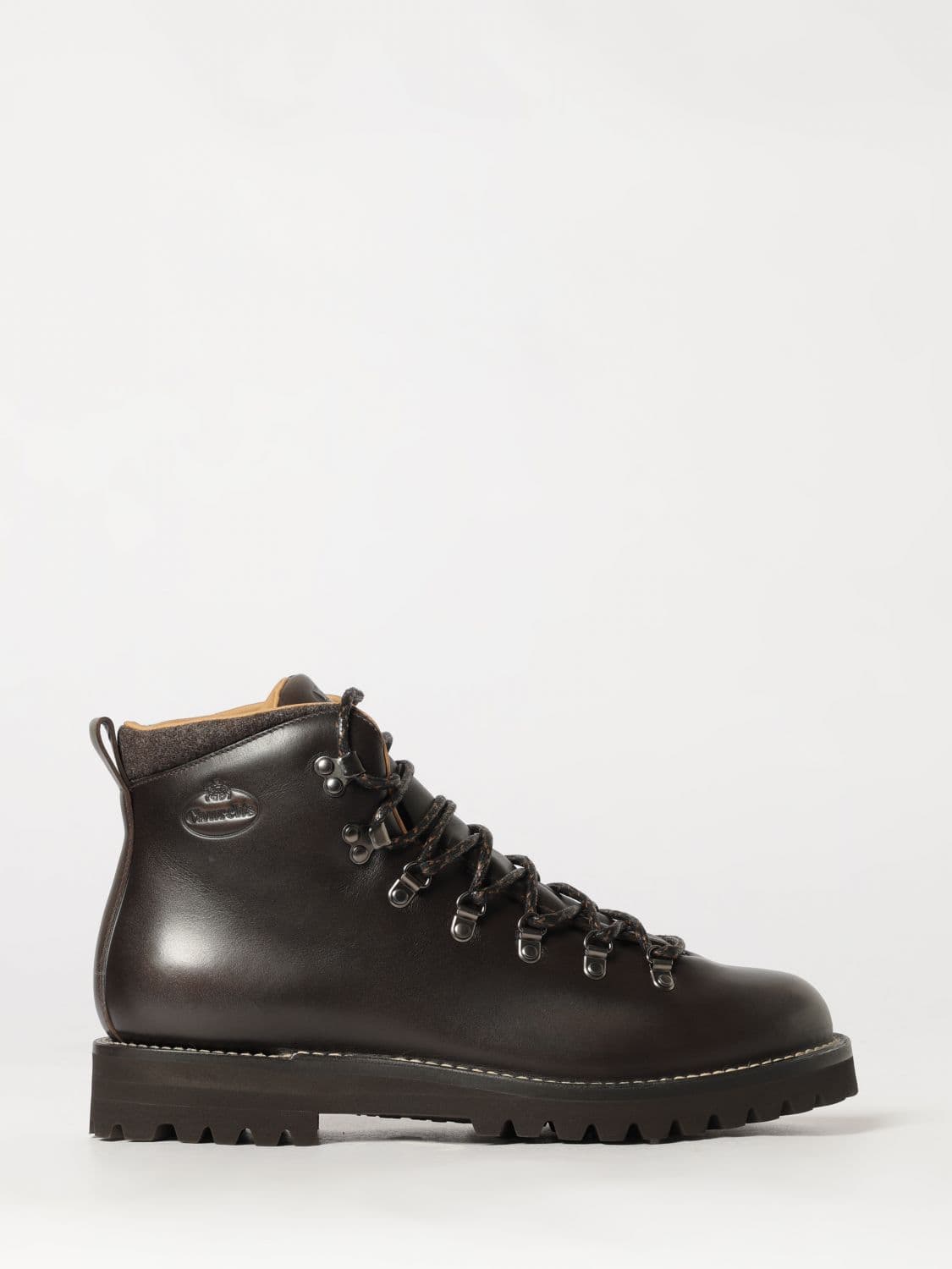 Church's Lace-up Calfskin Ankle Boots Church's with Notched Sole